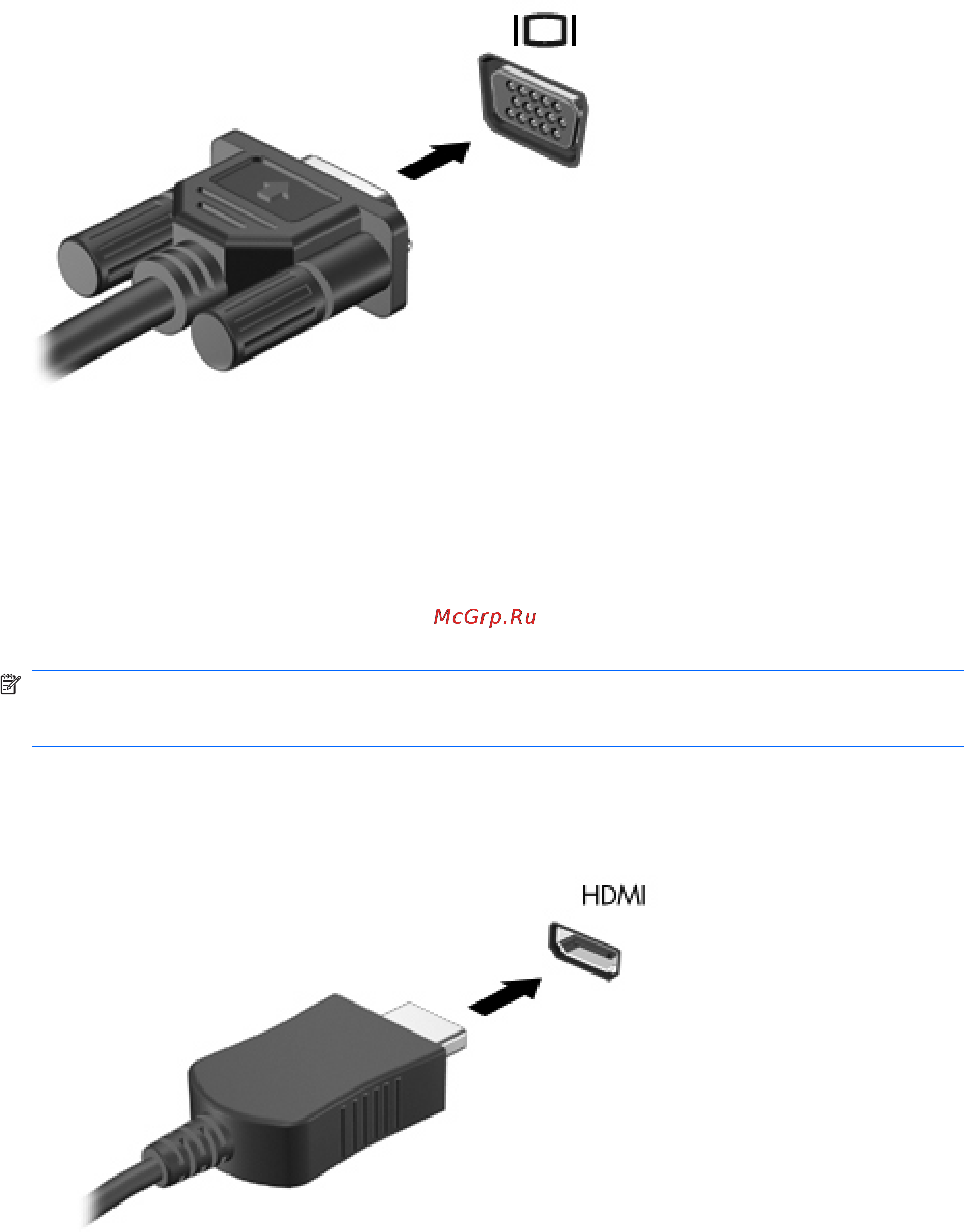 HP Pavilion dv7-4100er XD869EA [96/173] Подключение устройства hdmi
