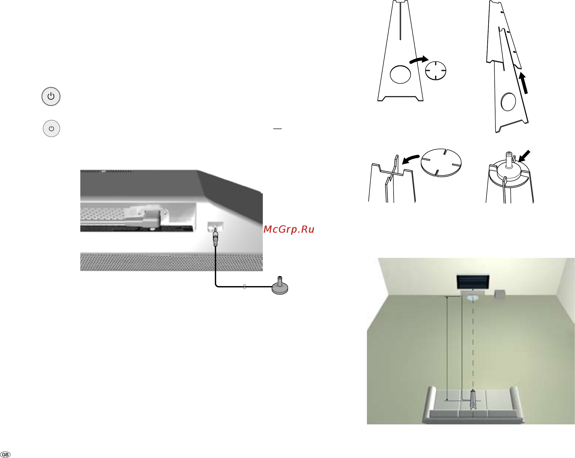 Loewe Individual Sound Projector [14/30] Connecting and setting up the microphone