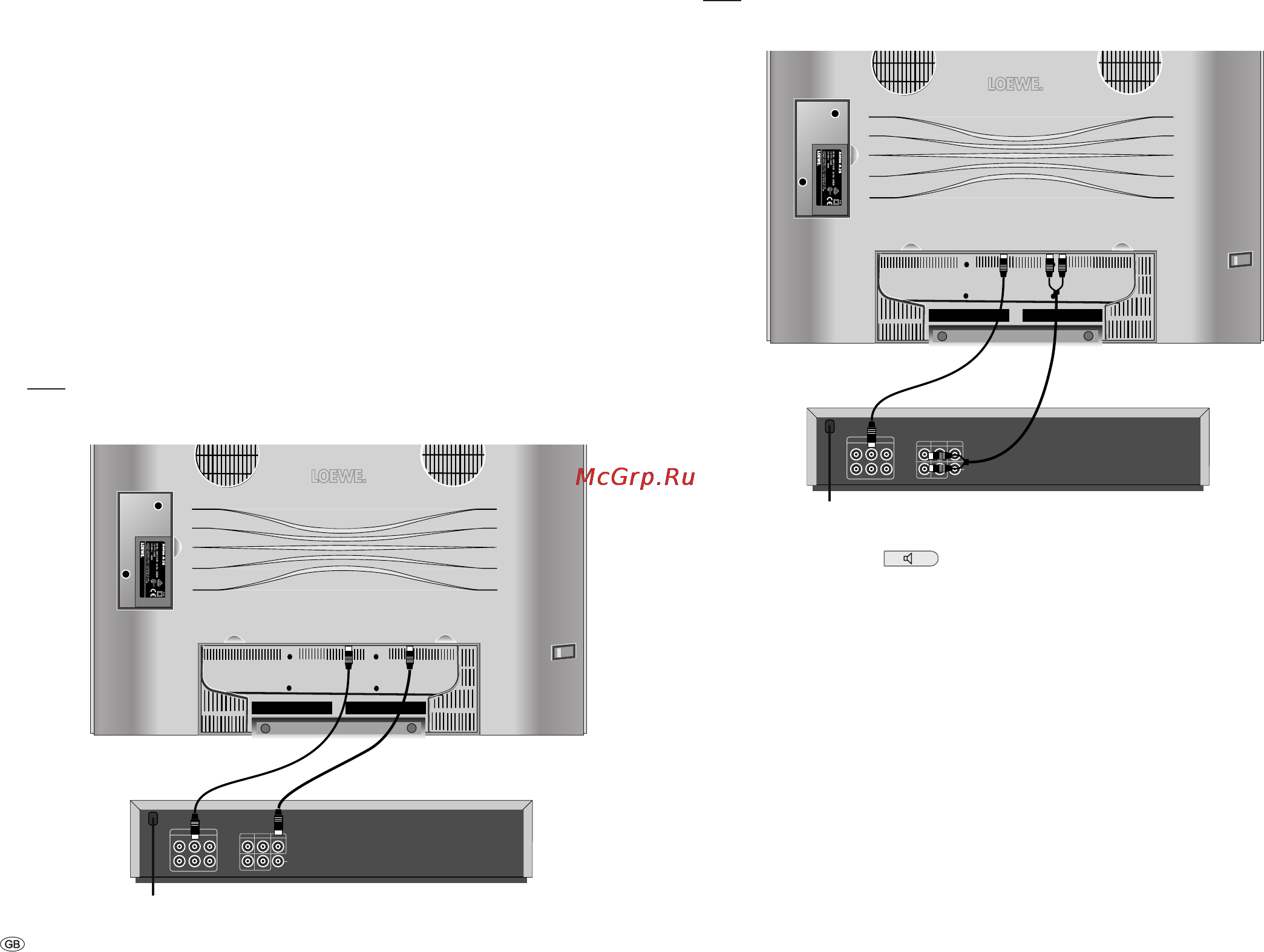 Loewe Spheros R 32 [36/54] Operating additional equipment