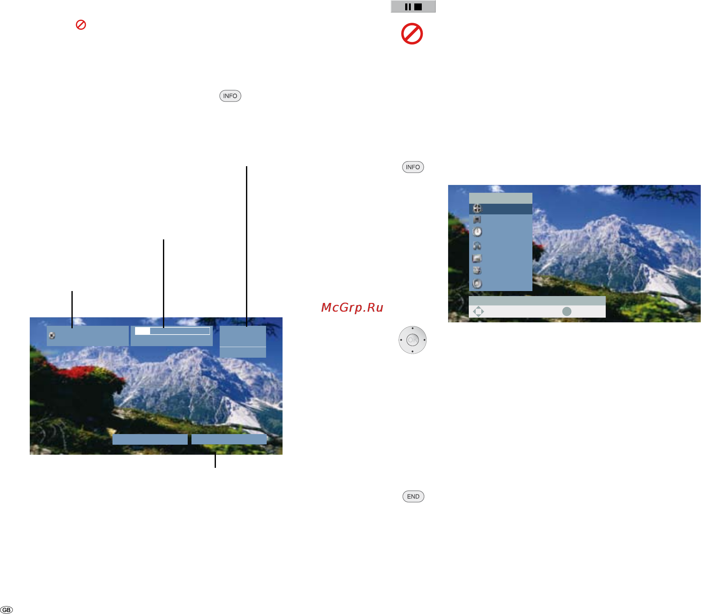 Loewe Viewvision DR+ [28/66] Additional screen menus