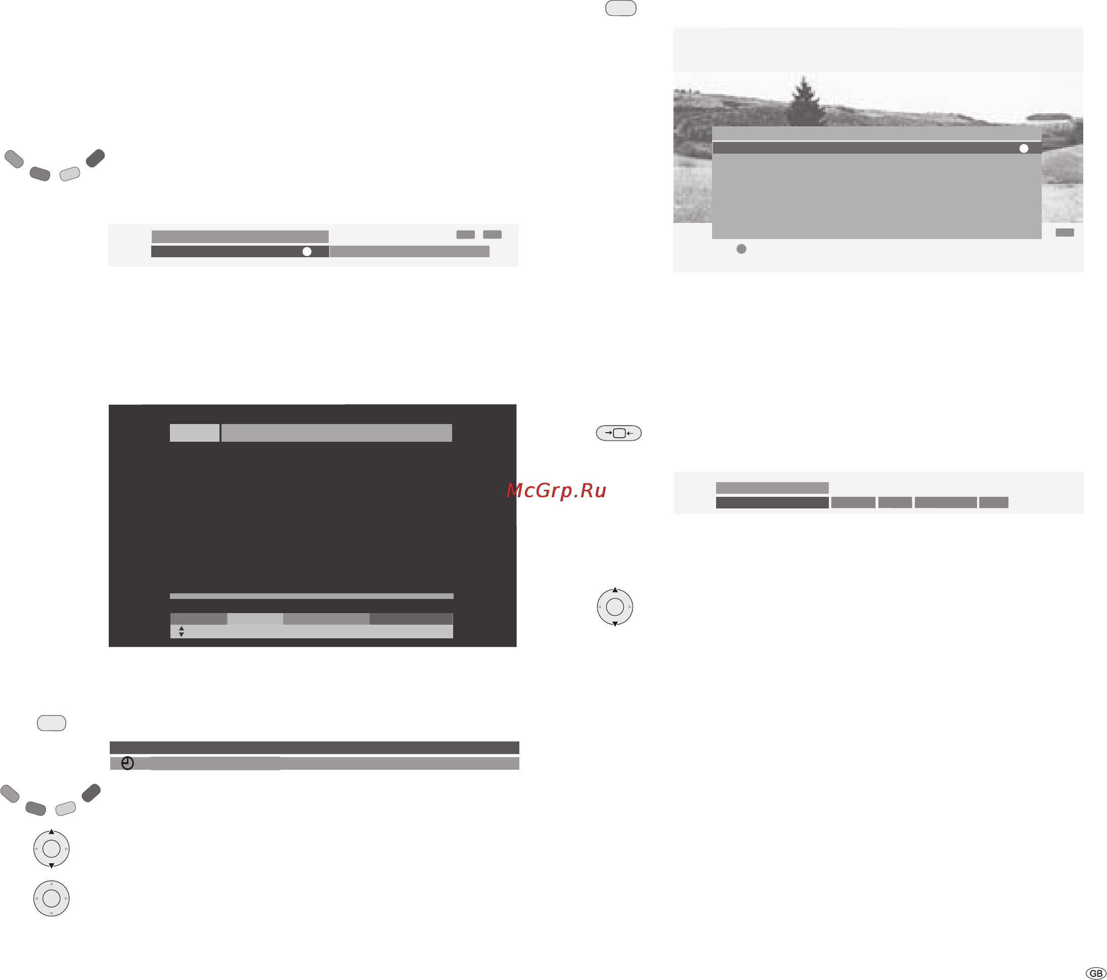 Loewe Xelos A 20 [15/28] Modes of operation