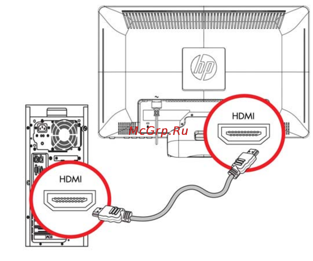 HP 2710m WD119AA [19/52] Защита широкополосного цифрового контента hdcp