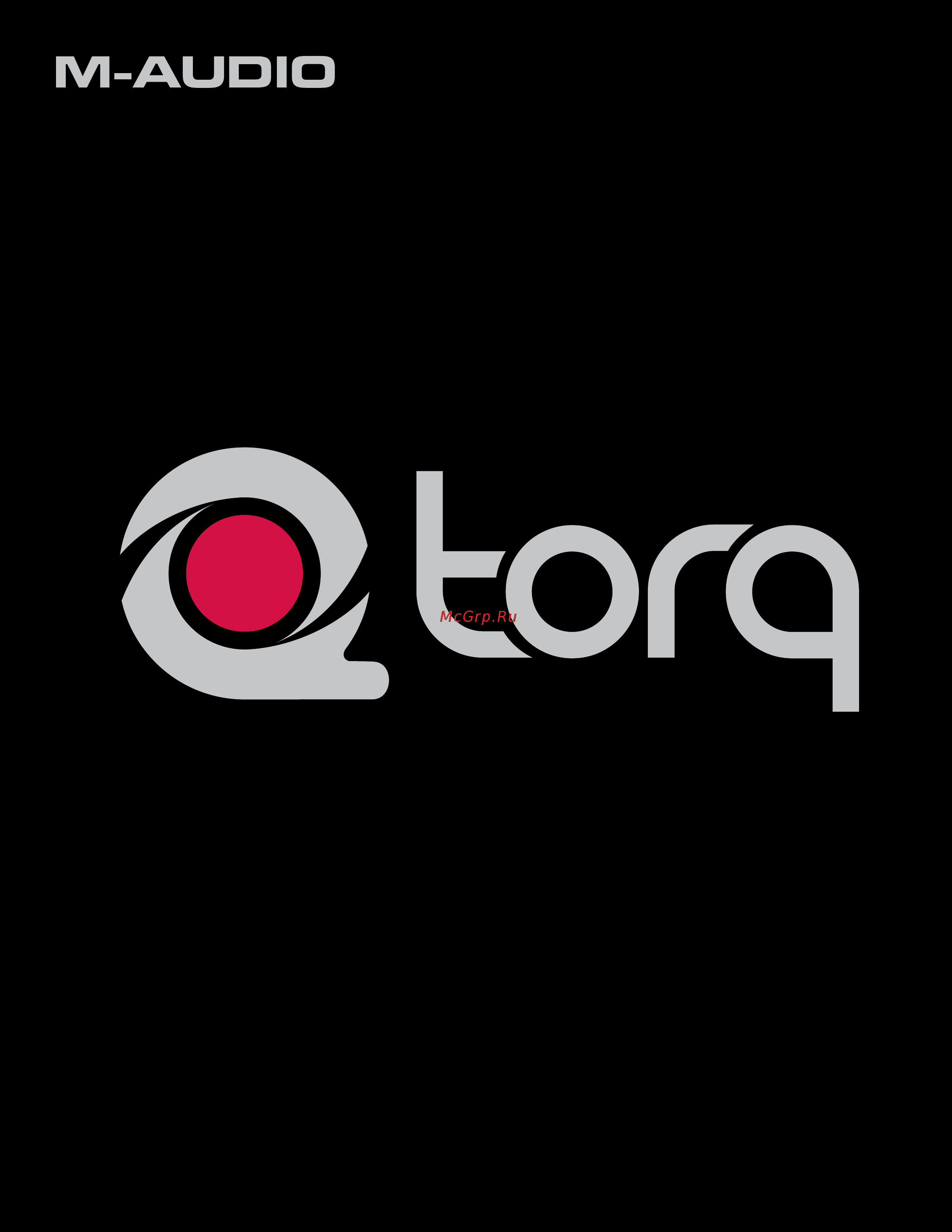 M-Audio Torq 1.5 Upgrade Инструкция по эксплуатации онлайн