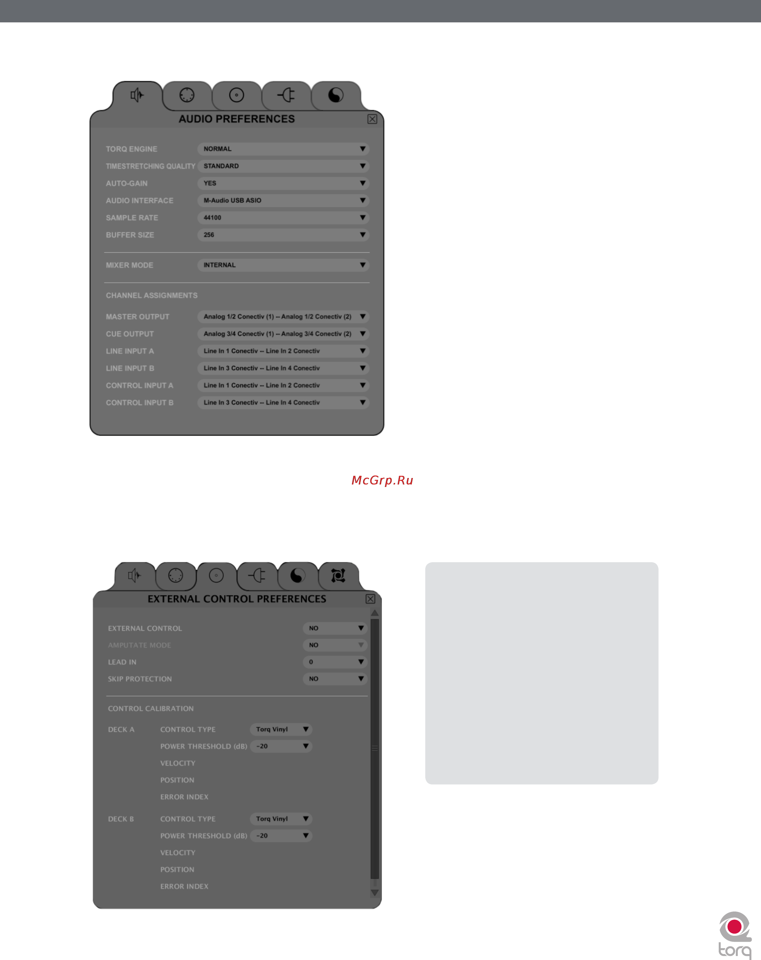 M-Audio Torq 1.5 Upgrade [34/99] Torq 1 user guide chapter 1