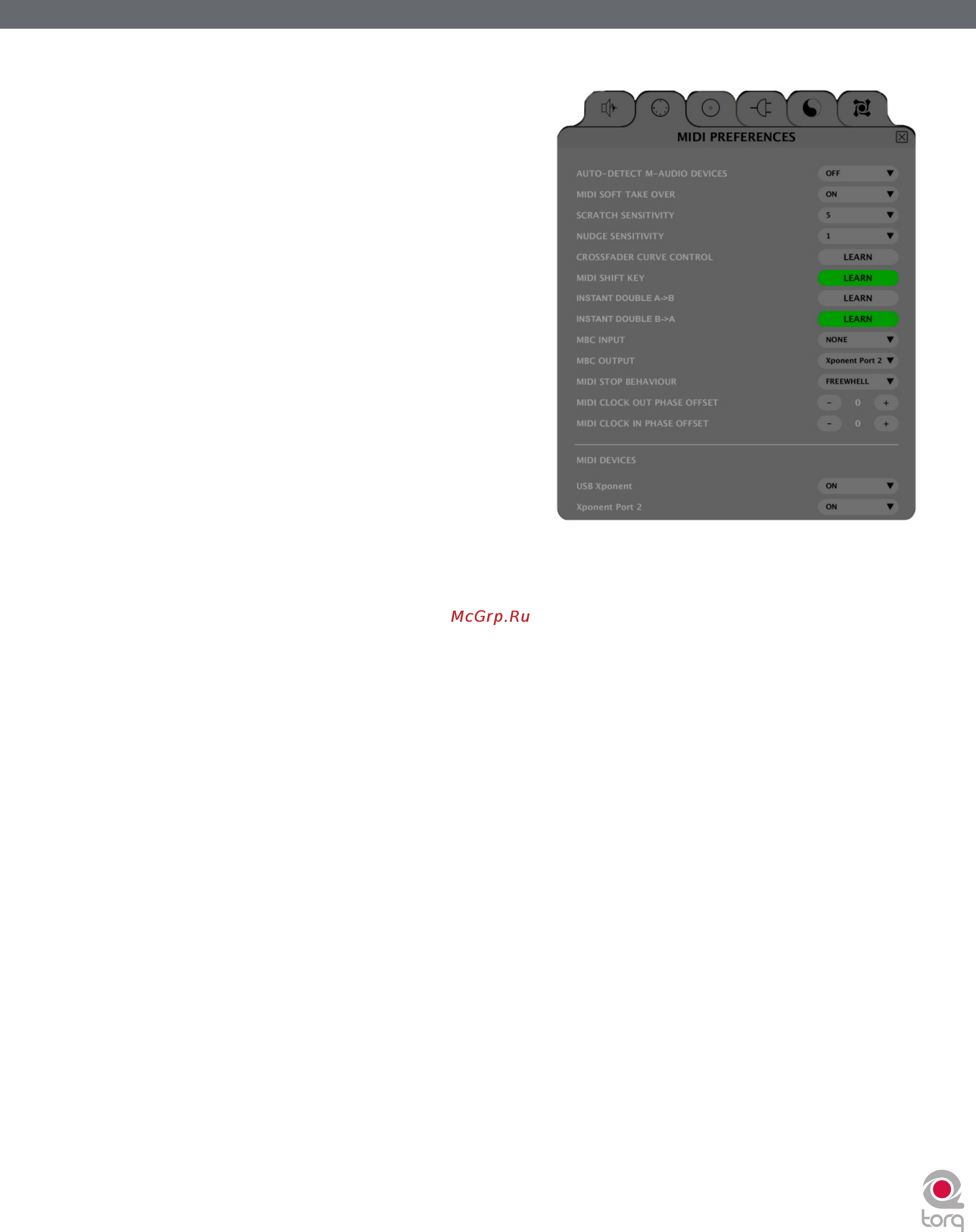 M-Audio Torq 1.5 Upgrade [40/99] Torq 1 user guide chapter 1