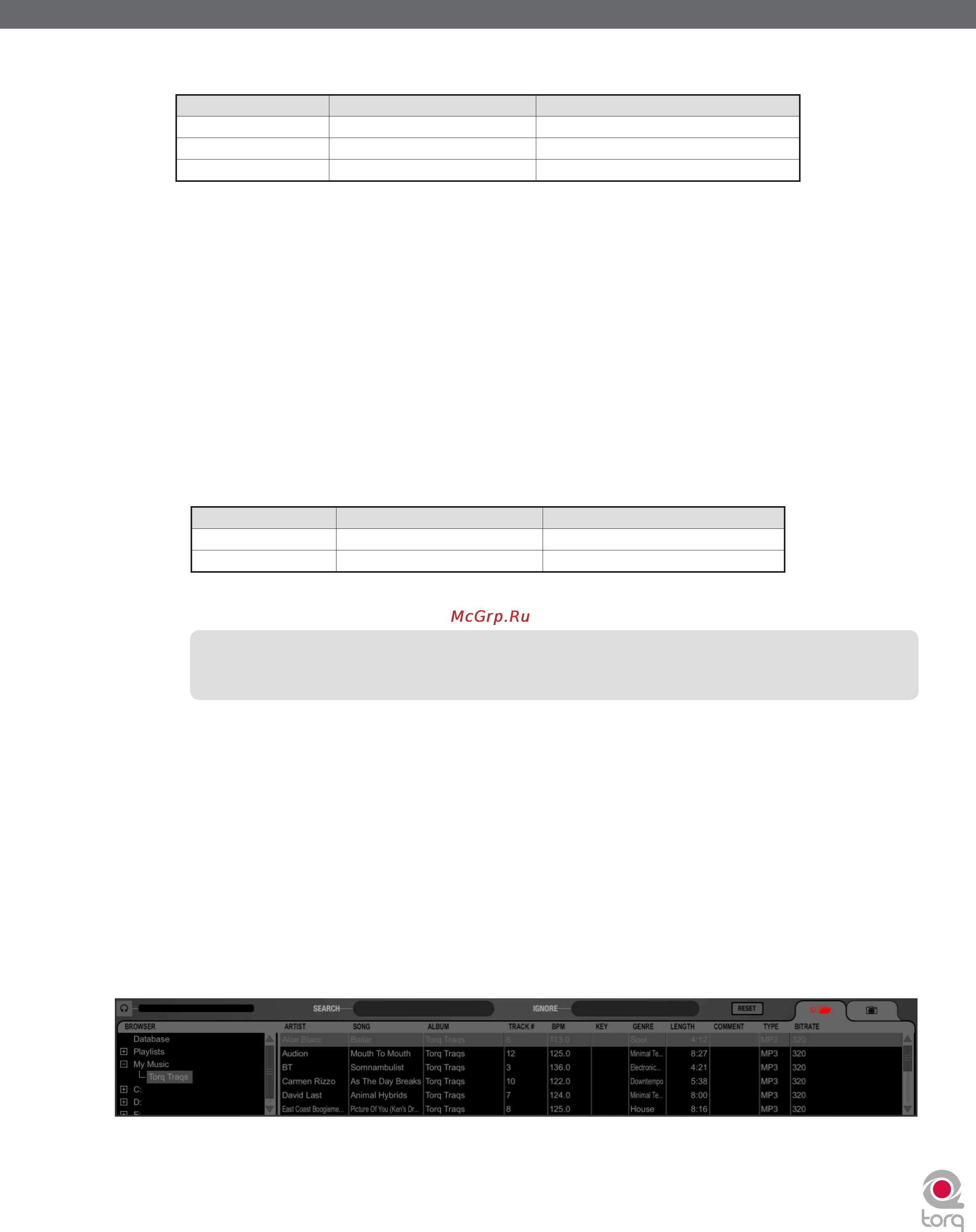 M-Audio Torq 1.5 Upgrade [55/99] Playlists
