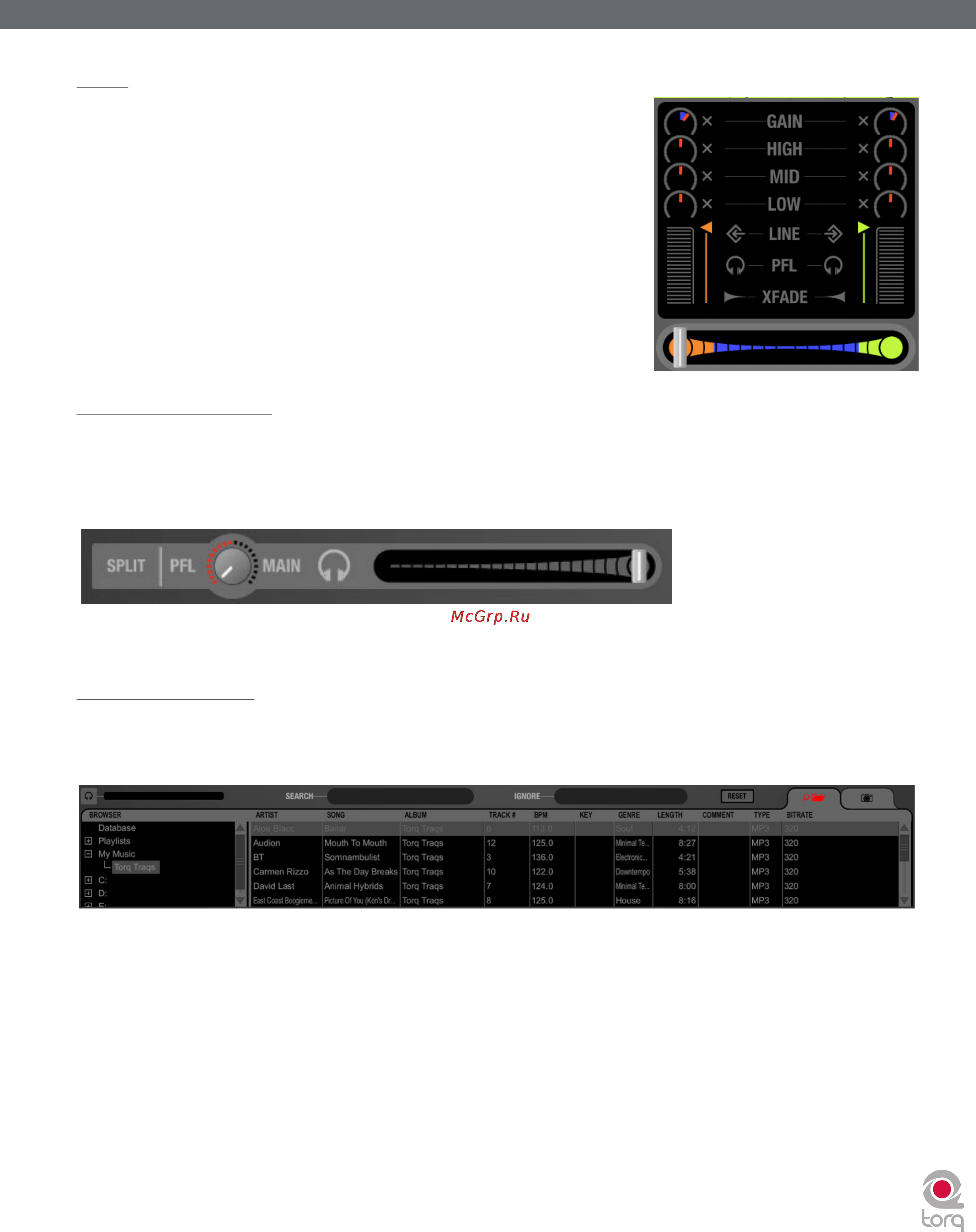 M-Audio Torq 1.5 Upgrade [7/99] Pfl headphone cue