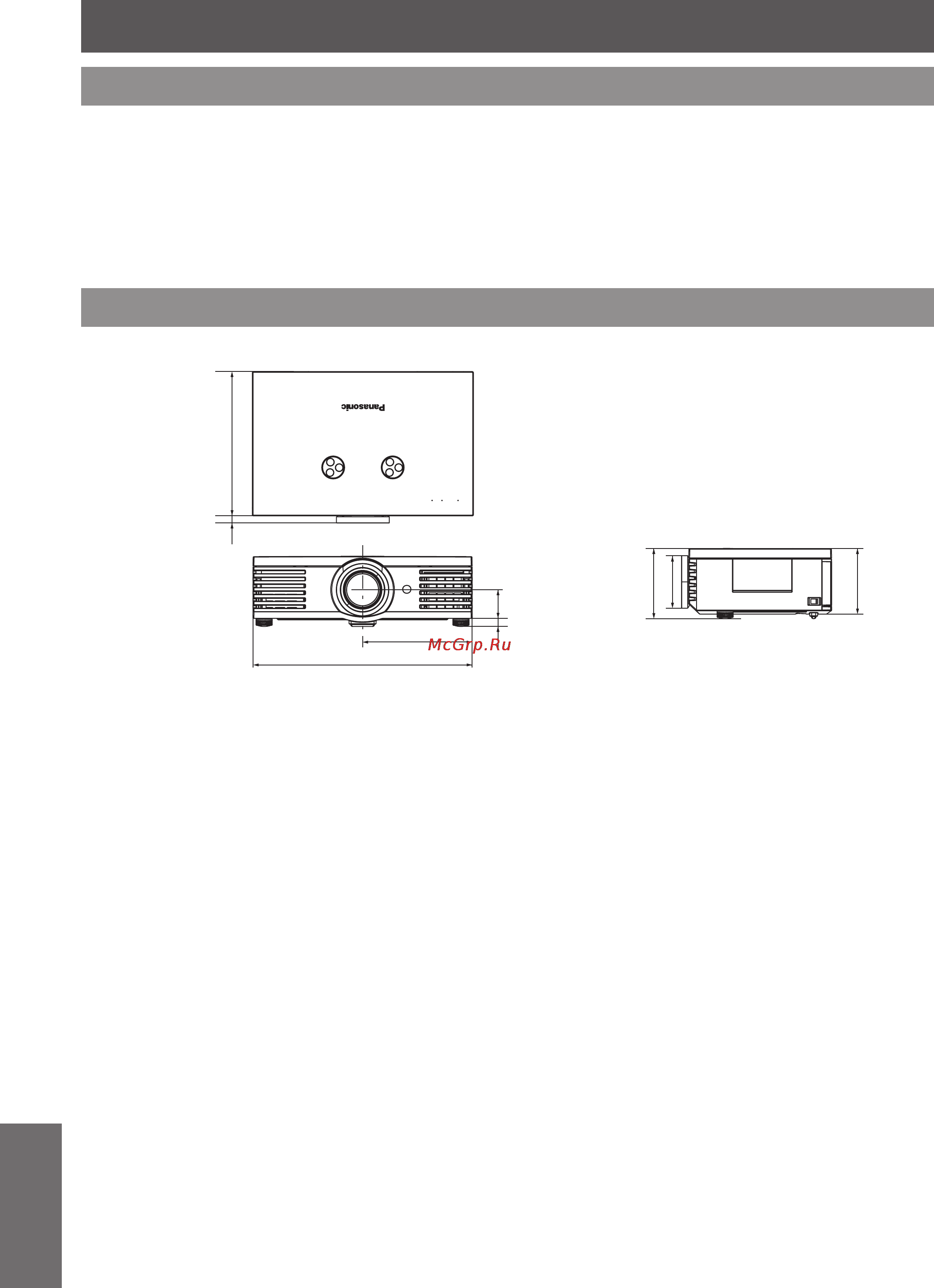 Panasonic PT-AE4000E [34/36] Усский