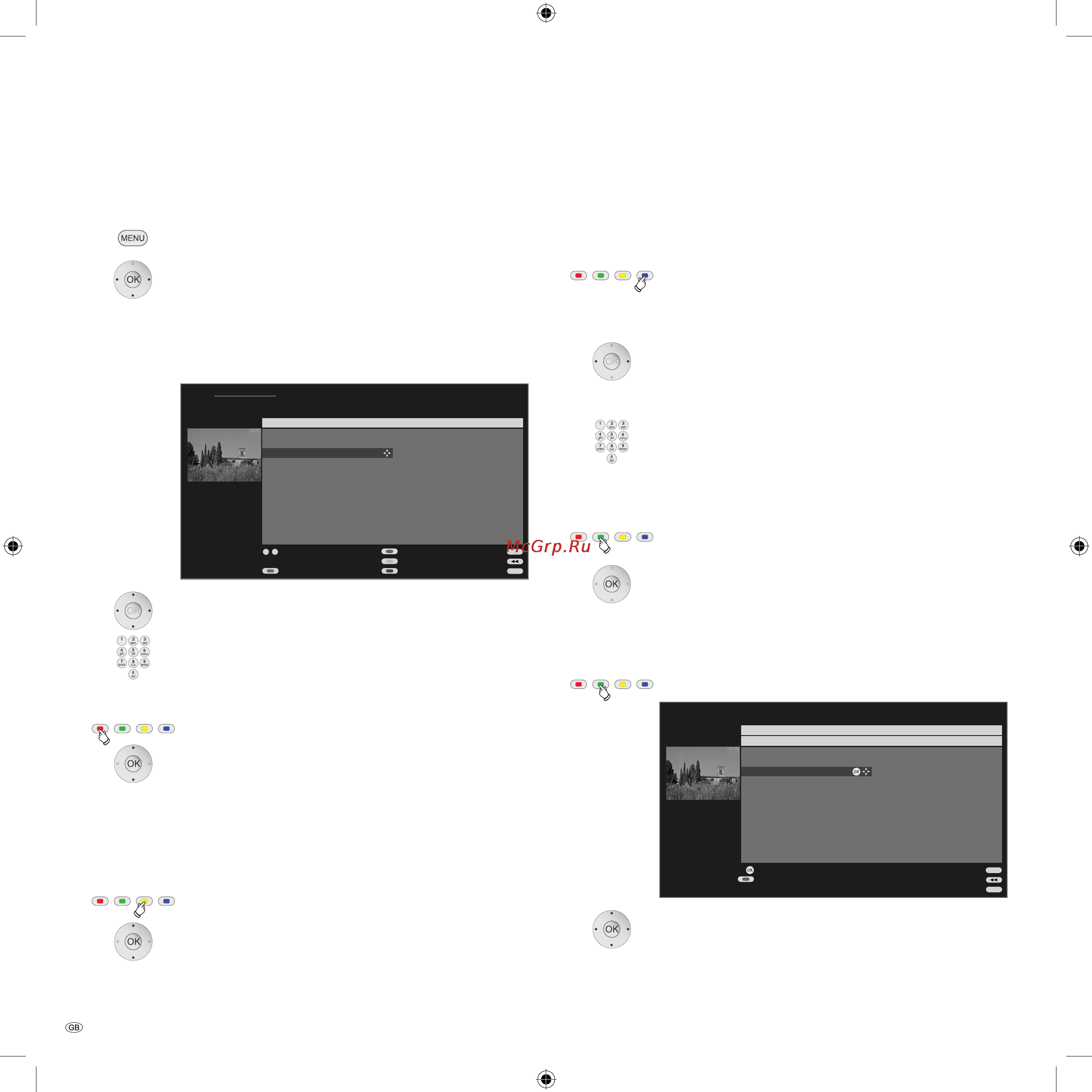 Loewe Xelos A 42 HD+ 100 [26/66] Managing stations