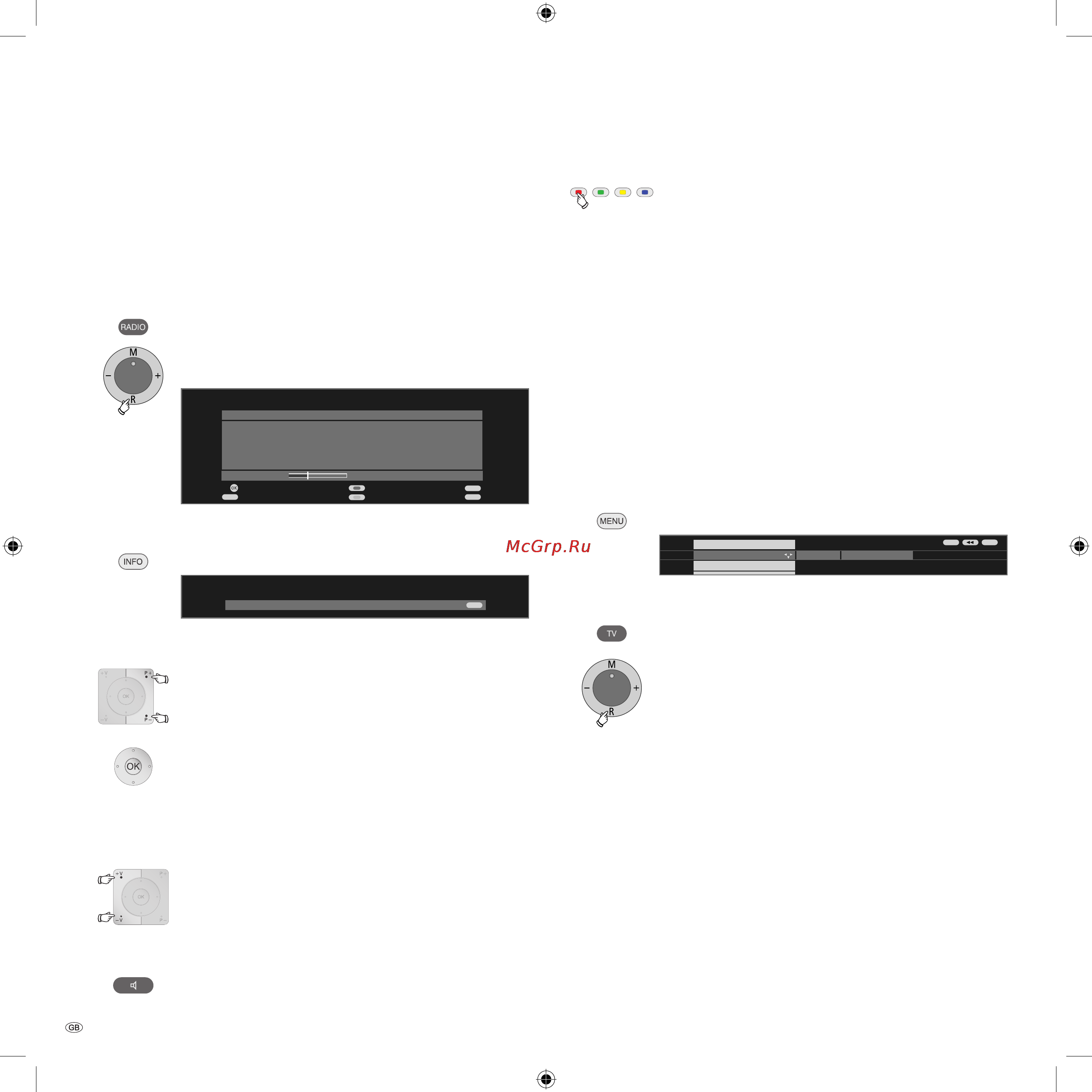 Loewe Xelos A 42 HD+ 100 [34/66] Radio mode