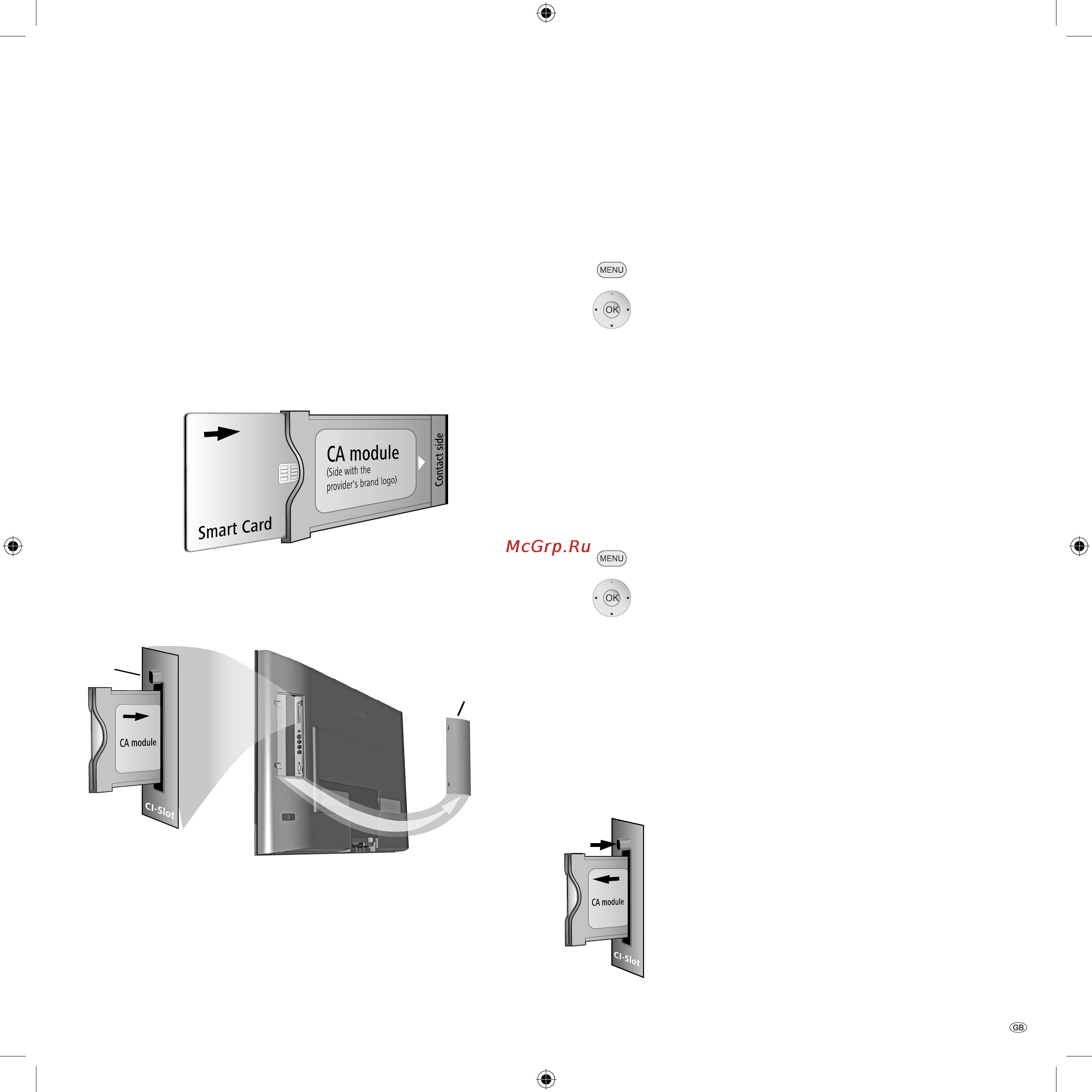 Loewe Xelos A 42 HD+ 100 [35/66] Conditional access module ca module