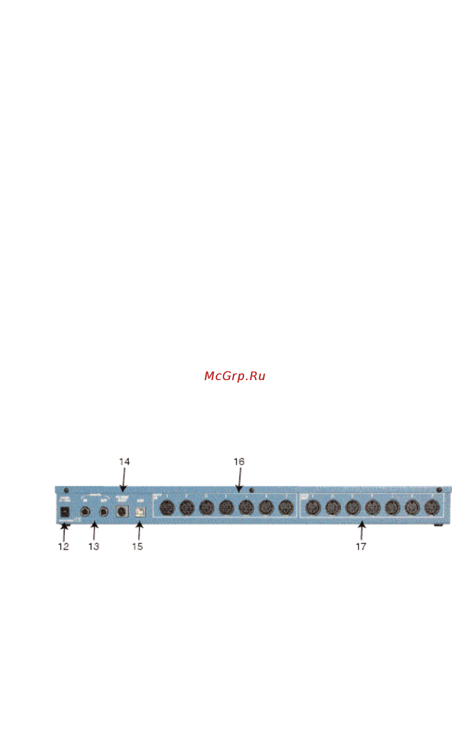 M-Audio MIDISPORT 8x8/s [4/52] Back panel