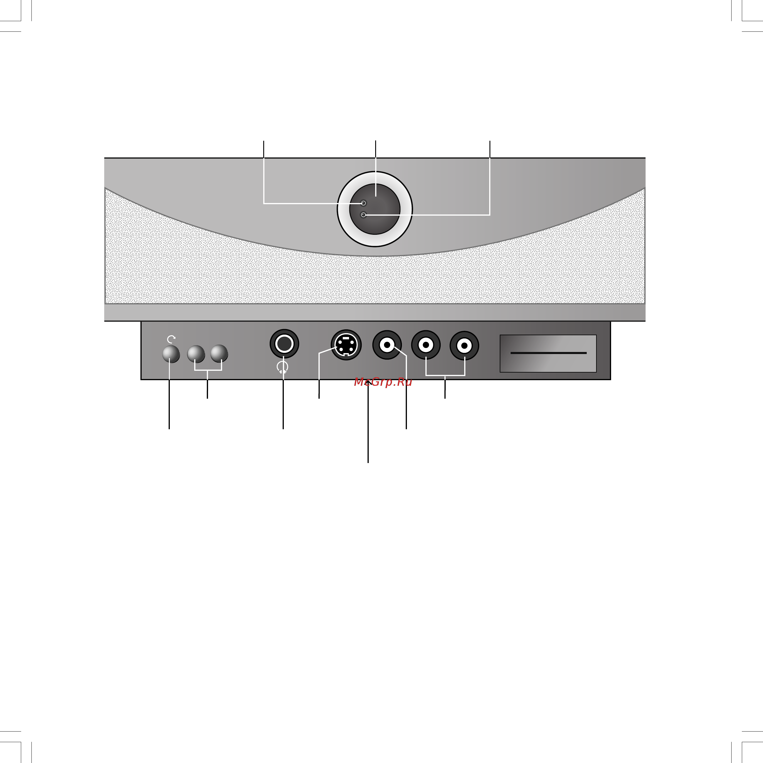 Loewe Articos 32 [4/34] Press here to open and close the control panel