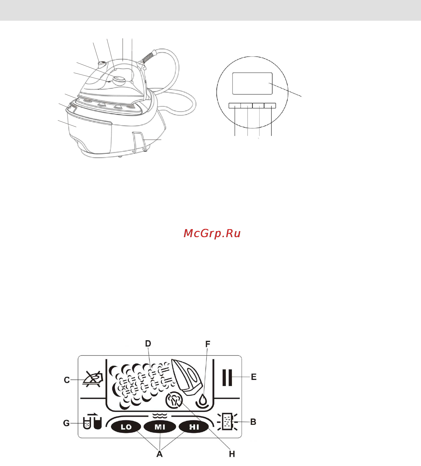 Gorenje SGT2400BW [24/104] Lcd displej