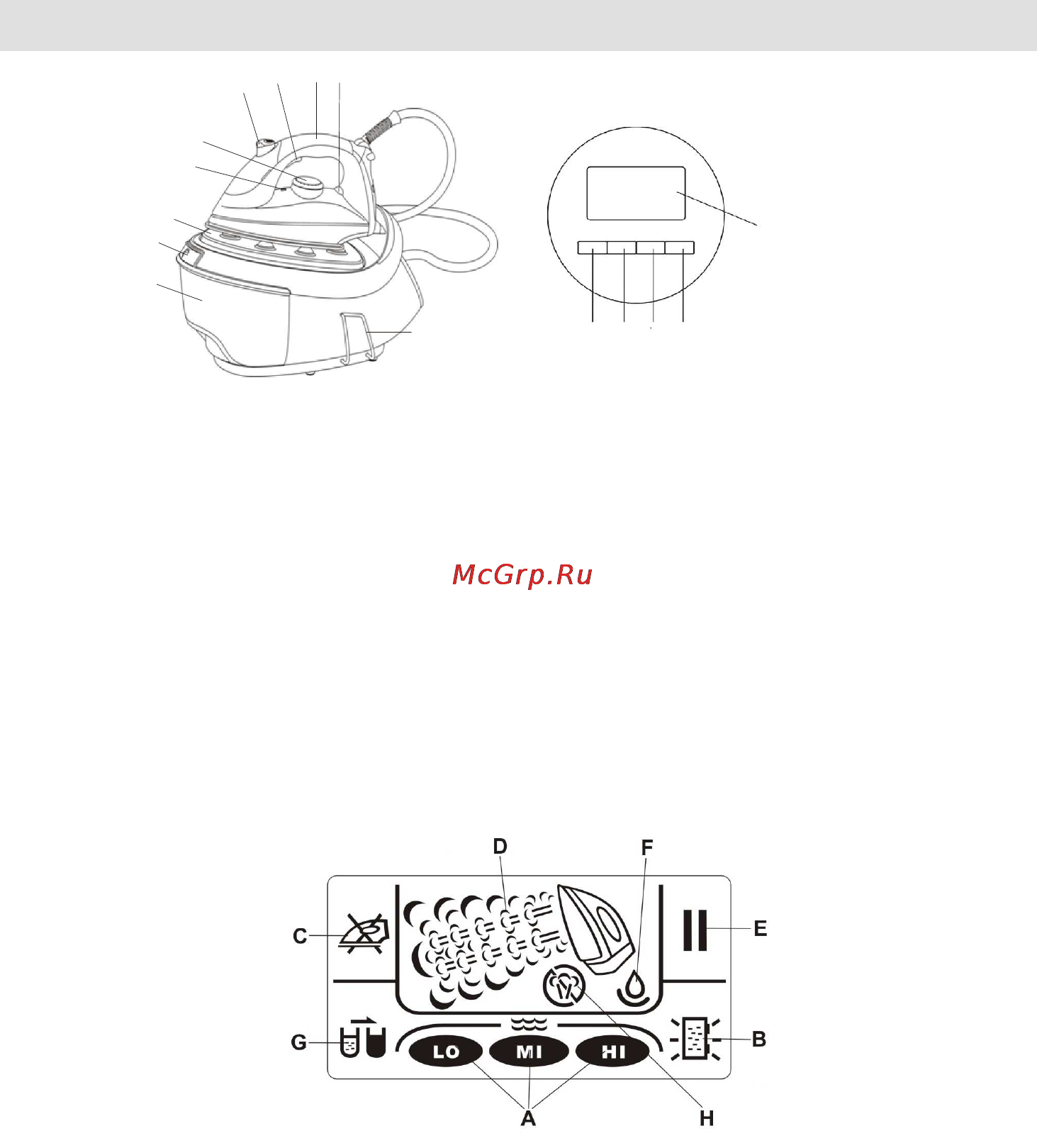 Gorenje SGT2400BW [84/104] Паровий генератор