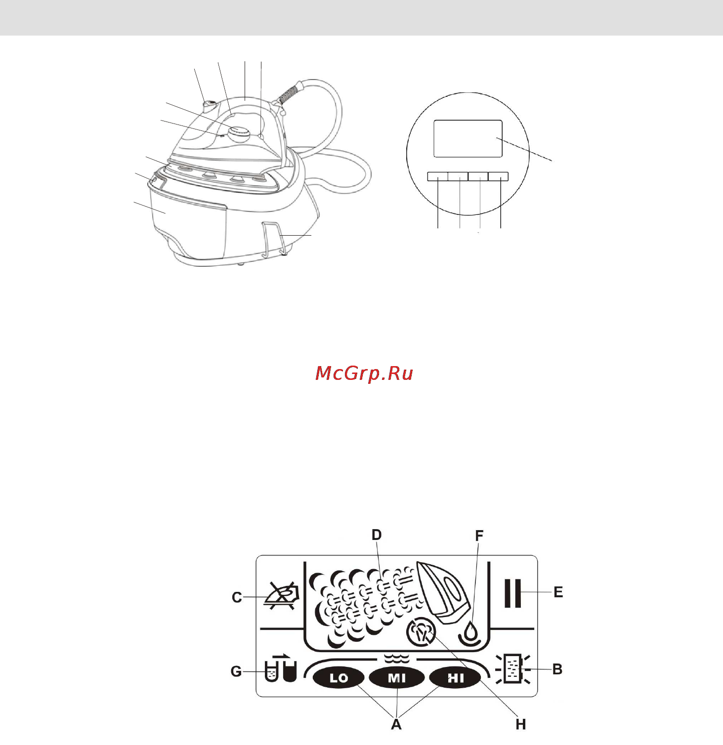 Gorenje SGT2400BW [95/104] Жк дисплей