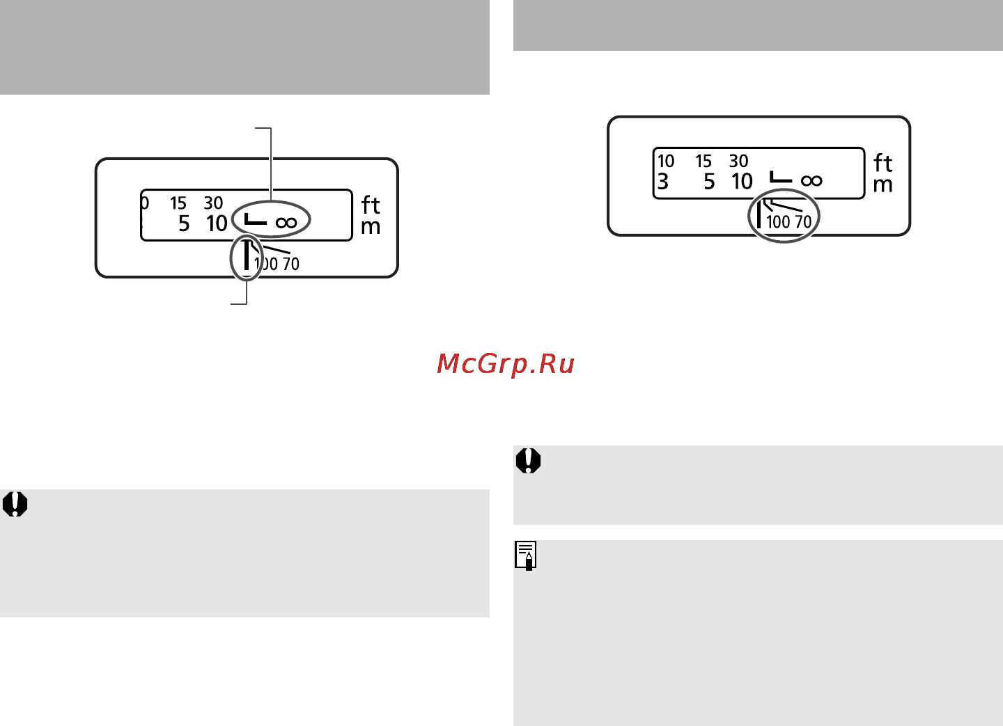Canon EF 70-200 ⁄ 4L IS USM [12/17] Значок бесконечности 9 инфракрасный индекс