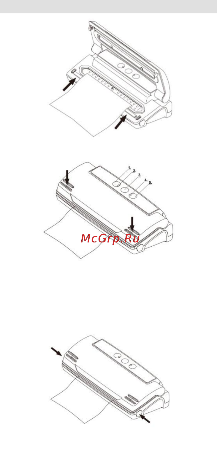 Gorenje VS 110W [9/64] Rukovanje uređajem