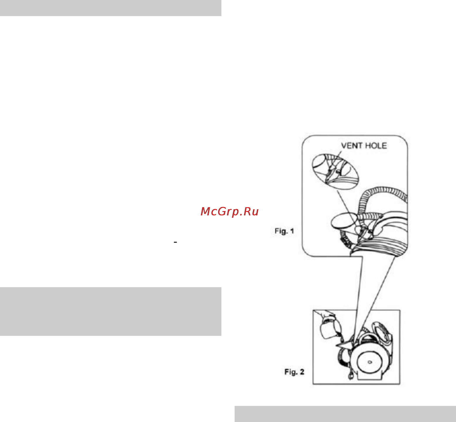 Gorenje SC 1800 R [111/142] Vent hole