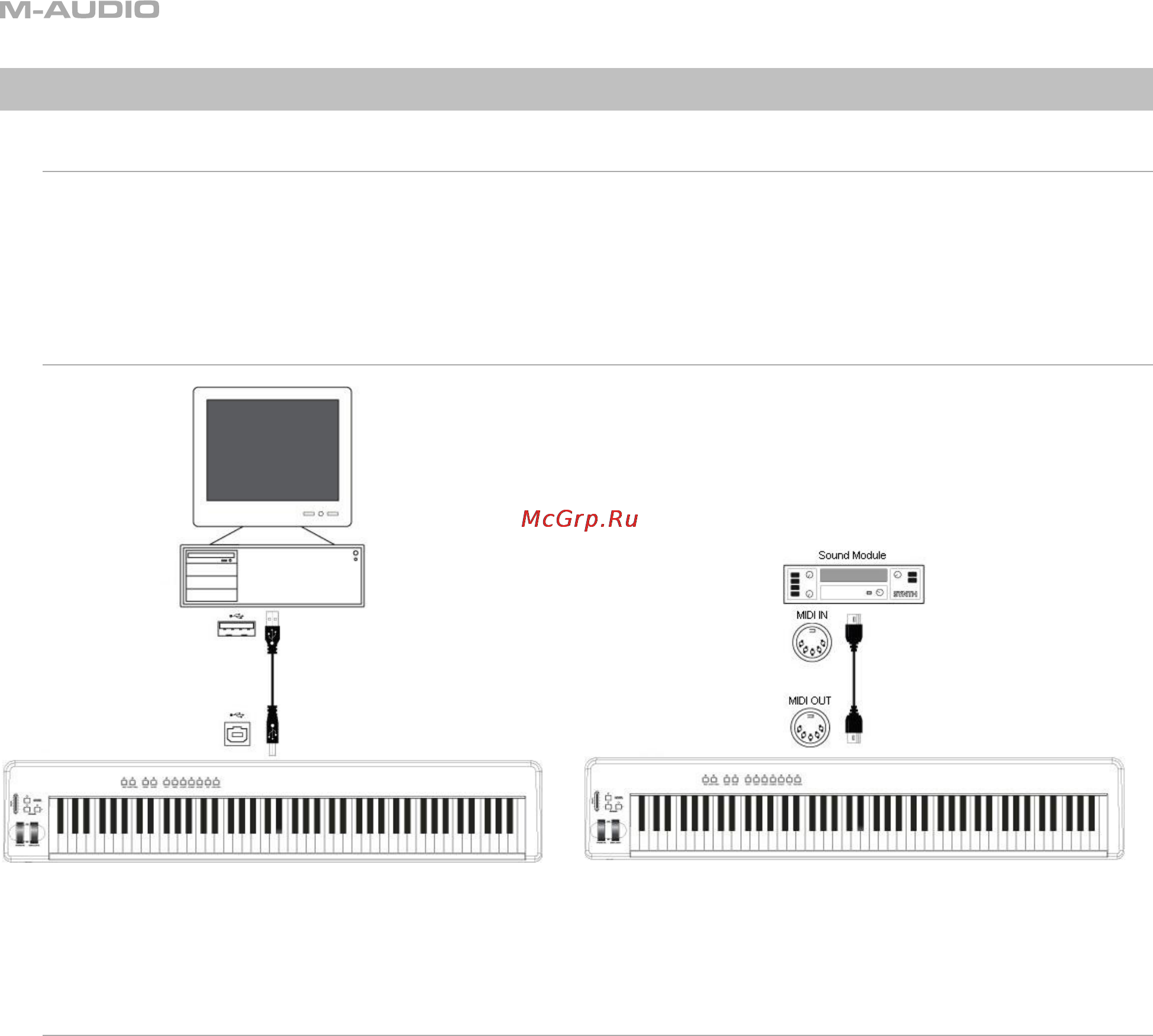 M-Audio PROKEYS 88SX [6/20] Part 2 the prokeys 88sx as a midi controller