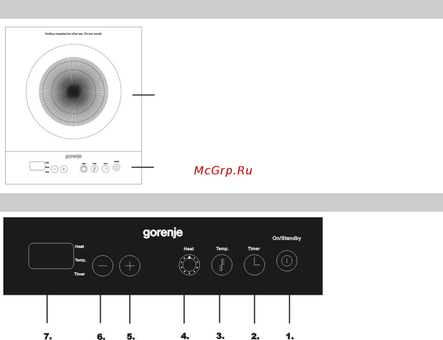 Gorenje IC2000SP [70/73] Включение панели и конфорок
