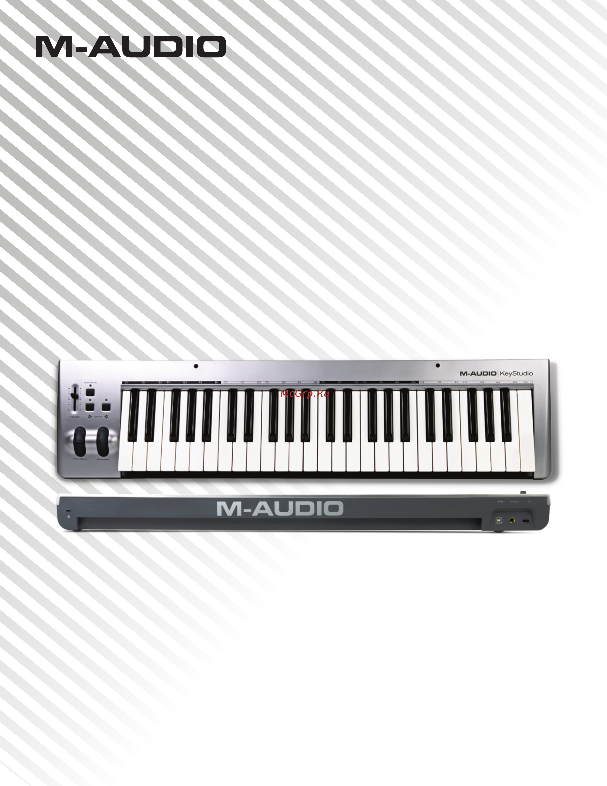 M-Audio KeyStudio Инструкция по эксплуатации онлайн