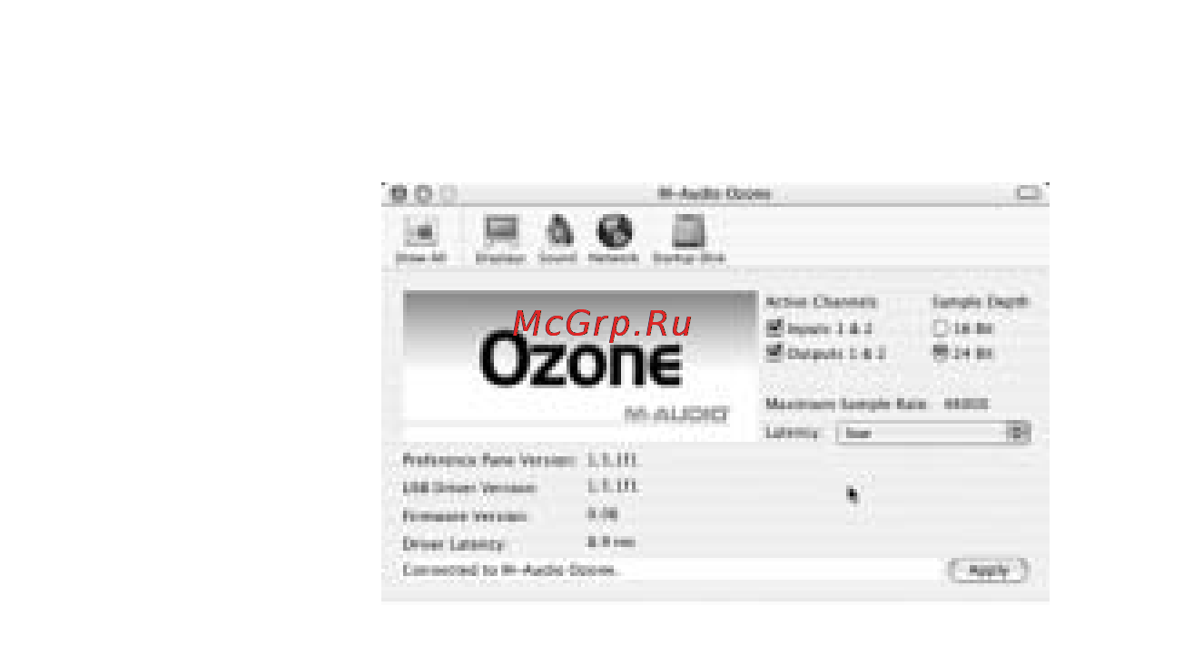 M-Audio Ozone Инструкция по эксплуатации онлайн [29/48] 19709