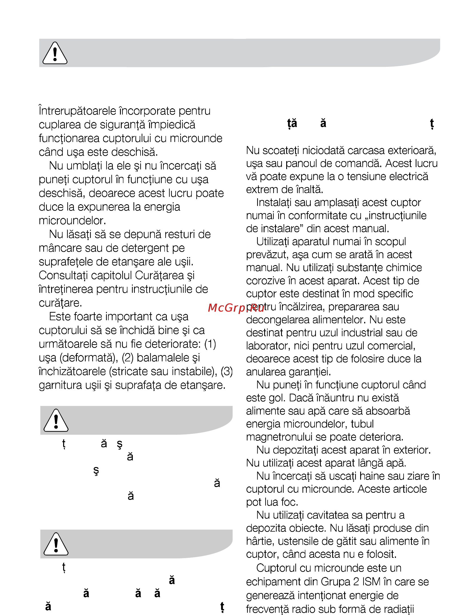 AEG MCD2541E-M [21/300] Instruc ţ iuni de siguran ţă