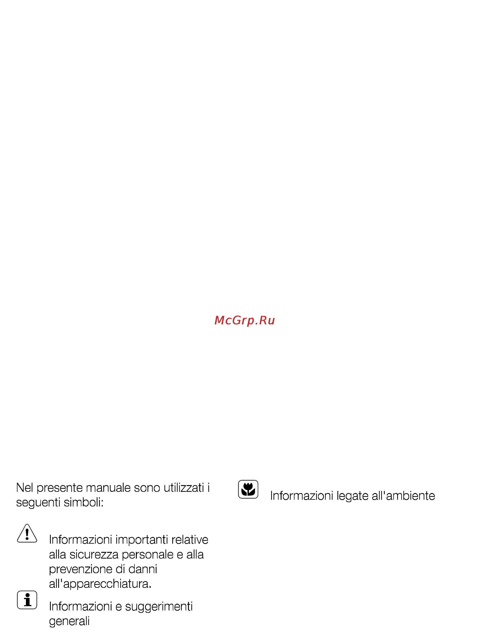 AEG MCD2541E-M [230/300] Indice dei contenuti