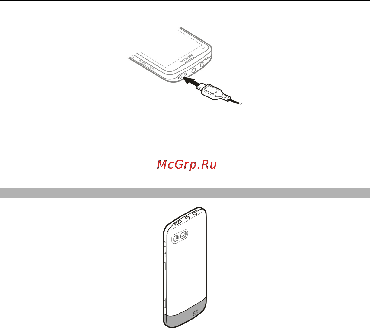 Nokia C3-01 Warm Grey [11/72] Антенна gsm