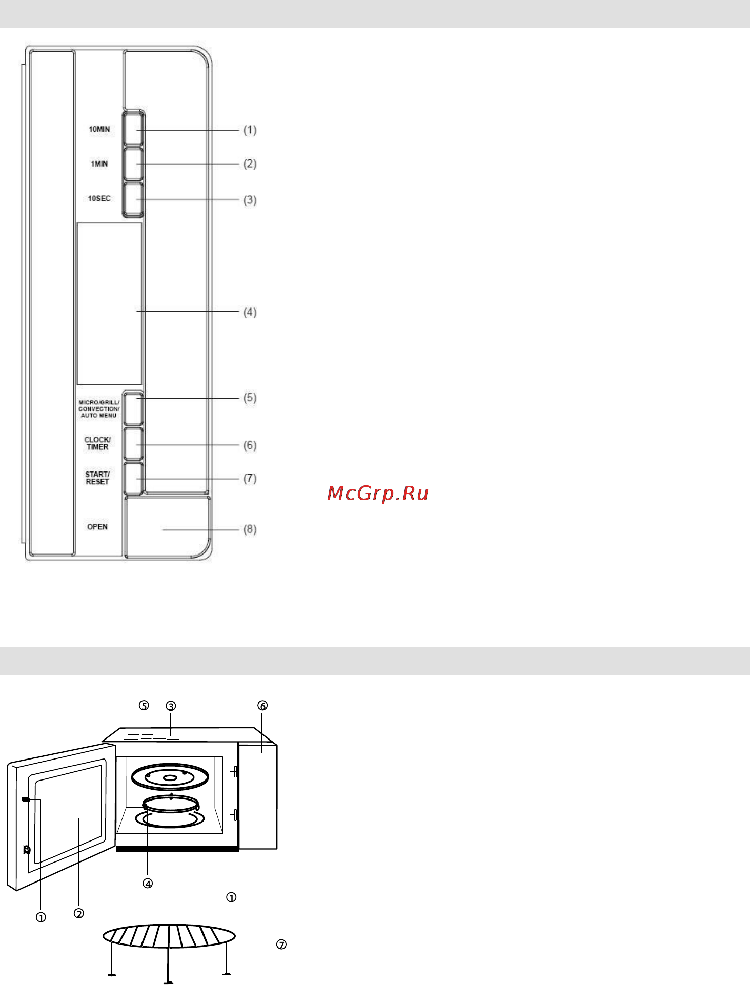 Gorenje GMO-25 DCB [115/169] Описание прибора
