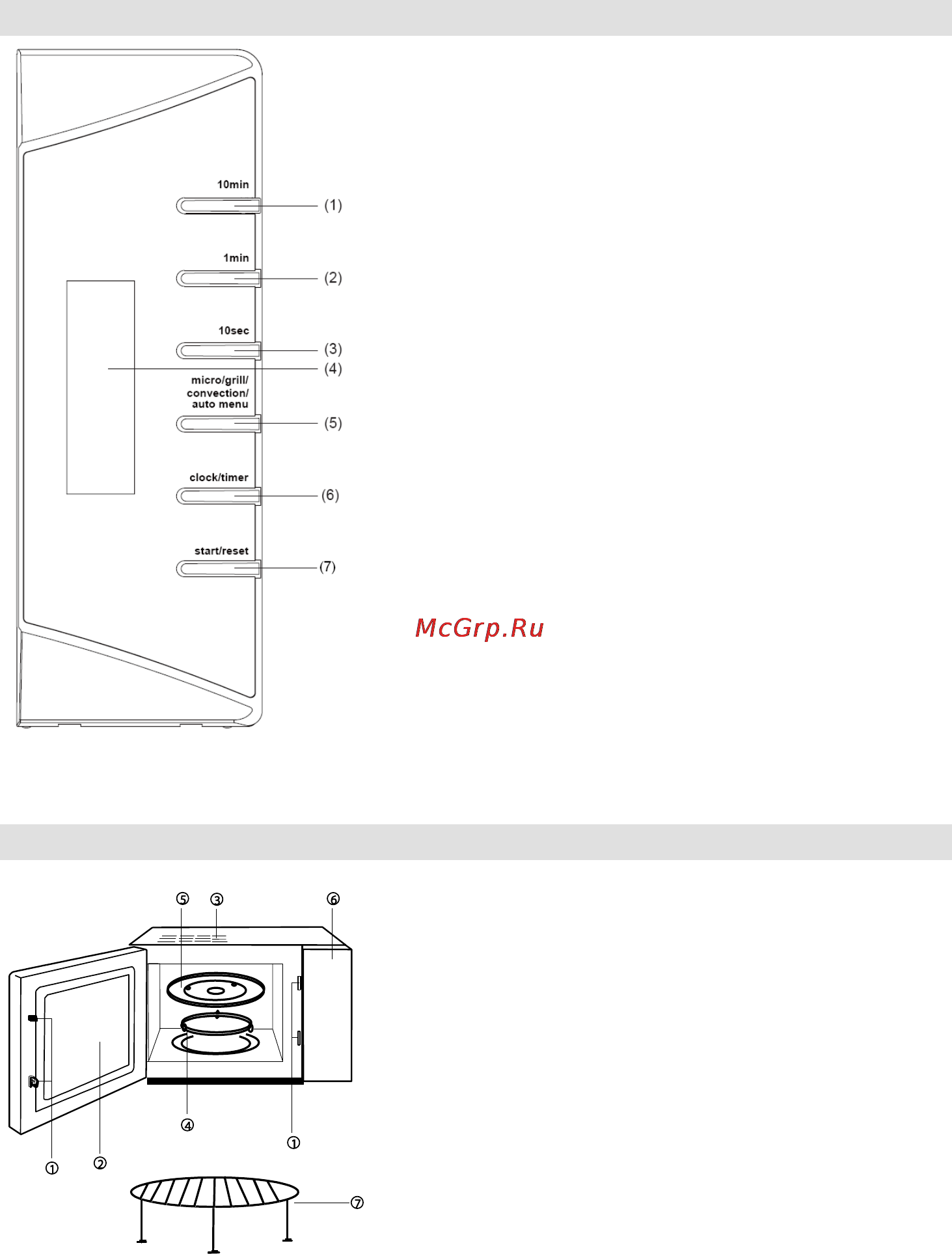 Gorenje GMO-24 DCS [123/177] Описание прибора