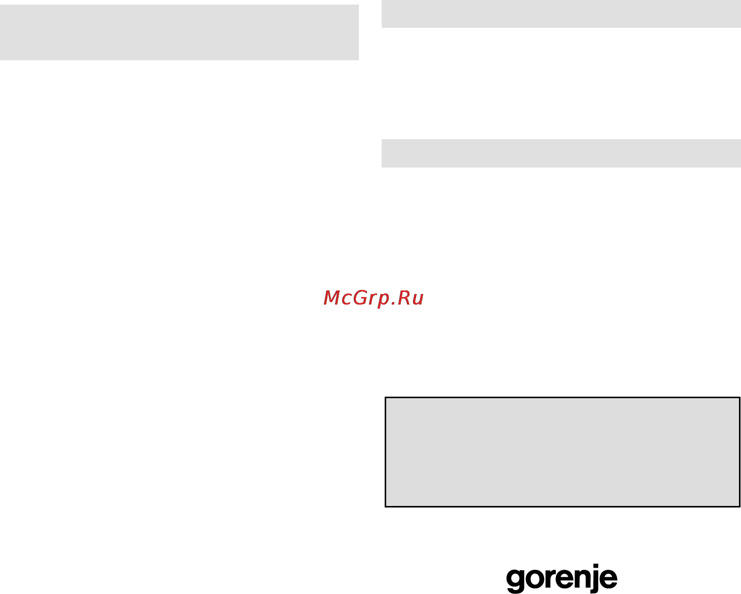 Gorenje GMO-24 DCS [162/177] Garantija un serviss