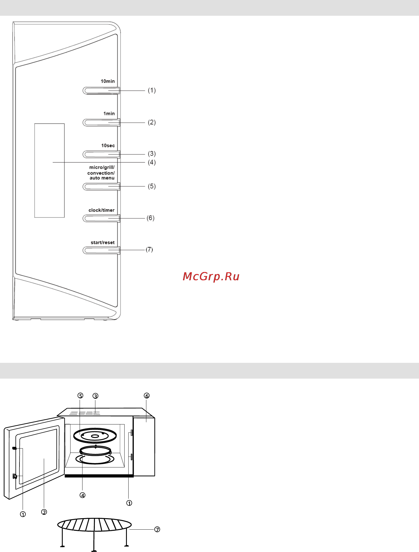 Gorenje GMO-24 DCS [99/177] Equipamento