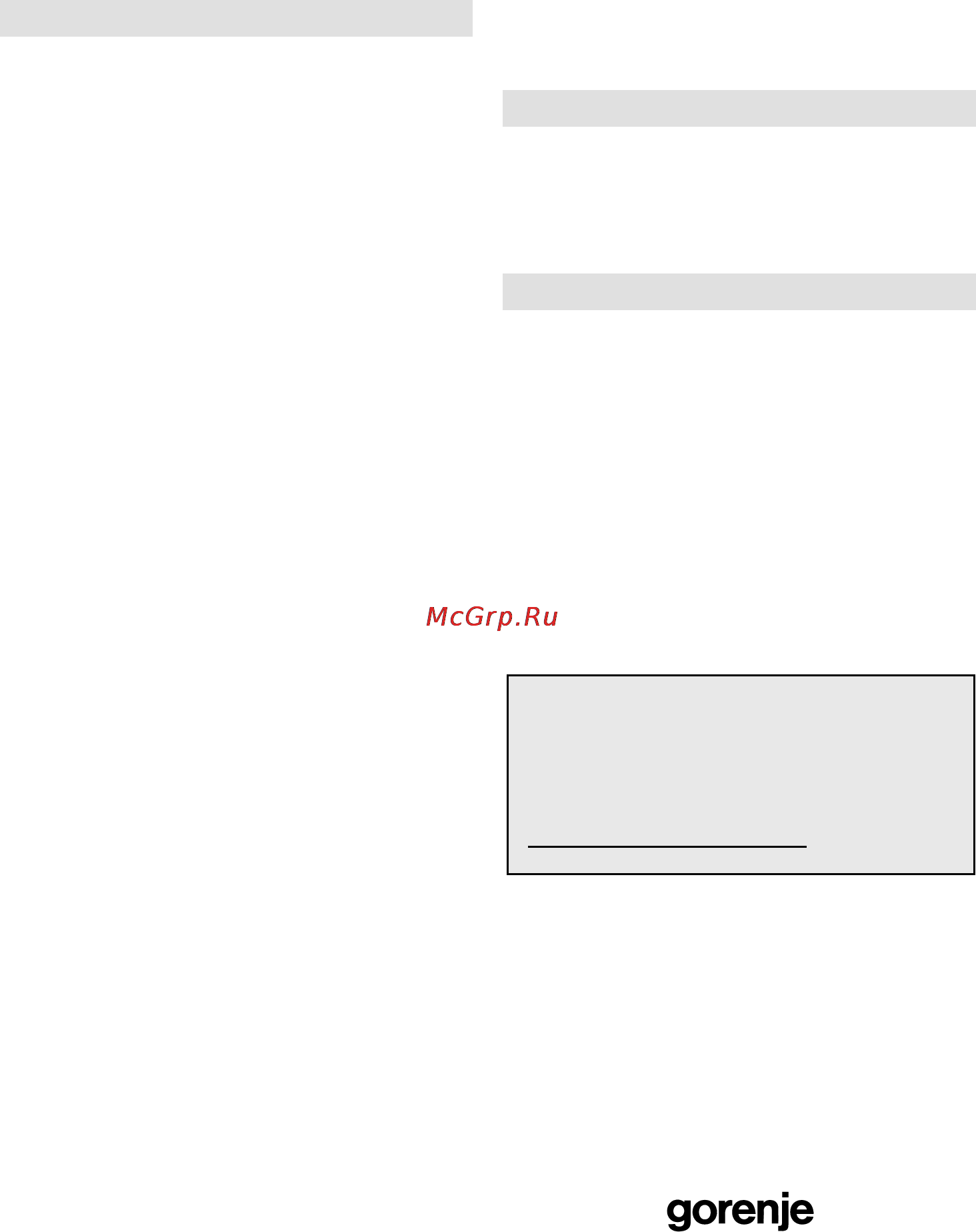 Gorenje GMO-23 Ora Ito W [53/175] Entretien et nettoyage