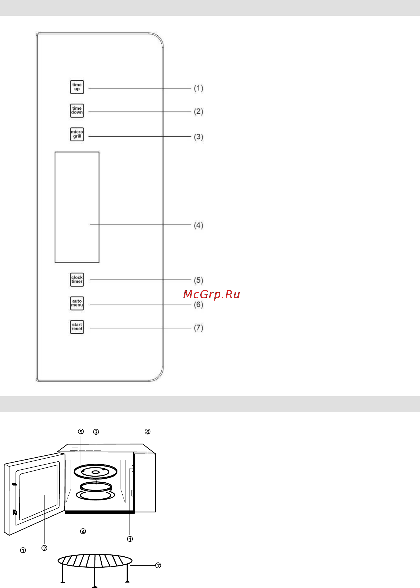 Gorenje GMO-23 A [152/169] Krosnelės dalys