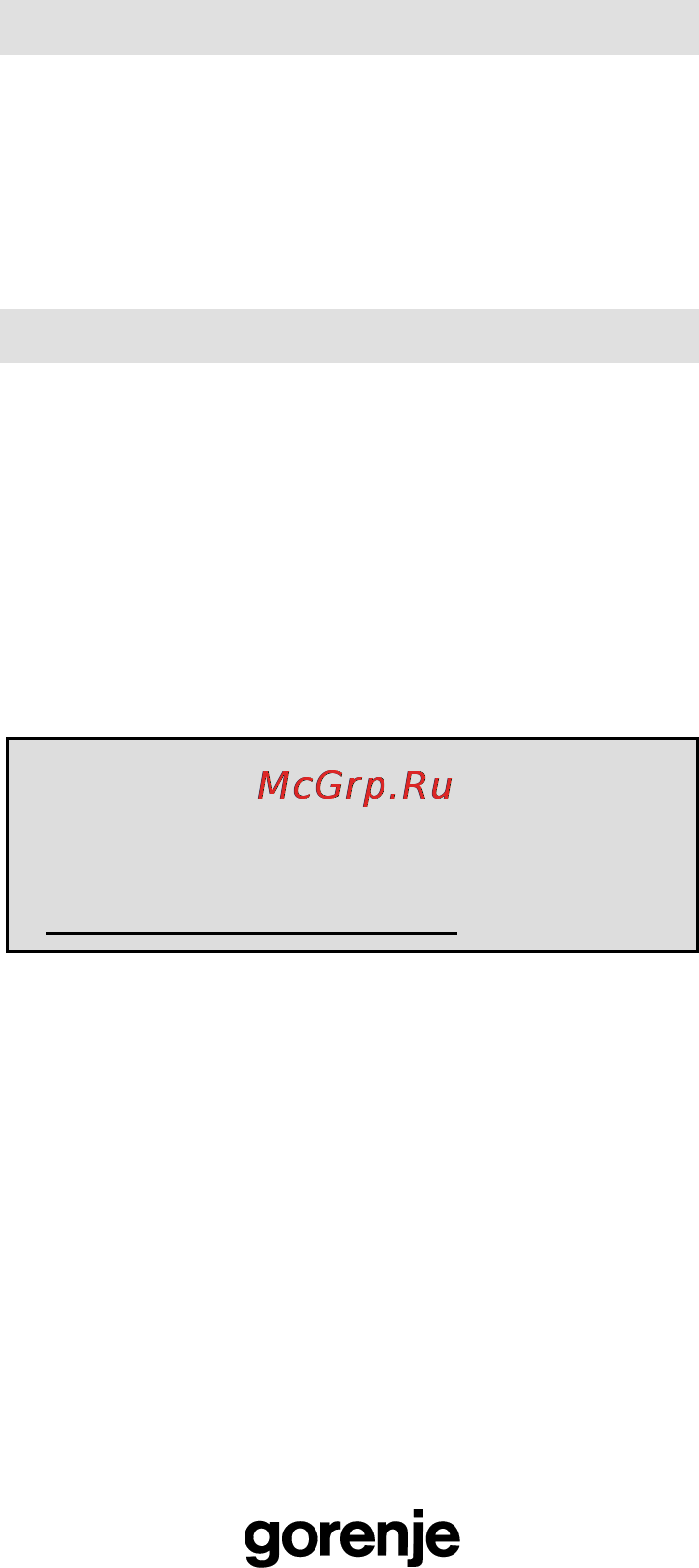Gorenje GMO-23 A [70/169] Gwarancja i serwis naprawczy