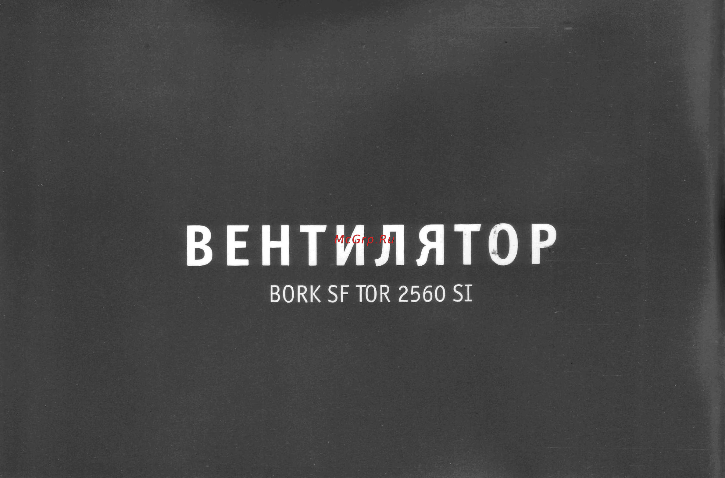 Bork SF TOR 2560 SI Инструкция по эксплуатации онлайн [2/17] 19839