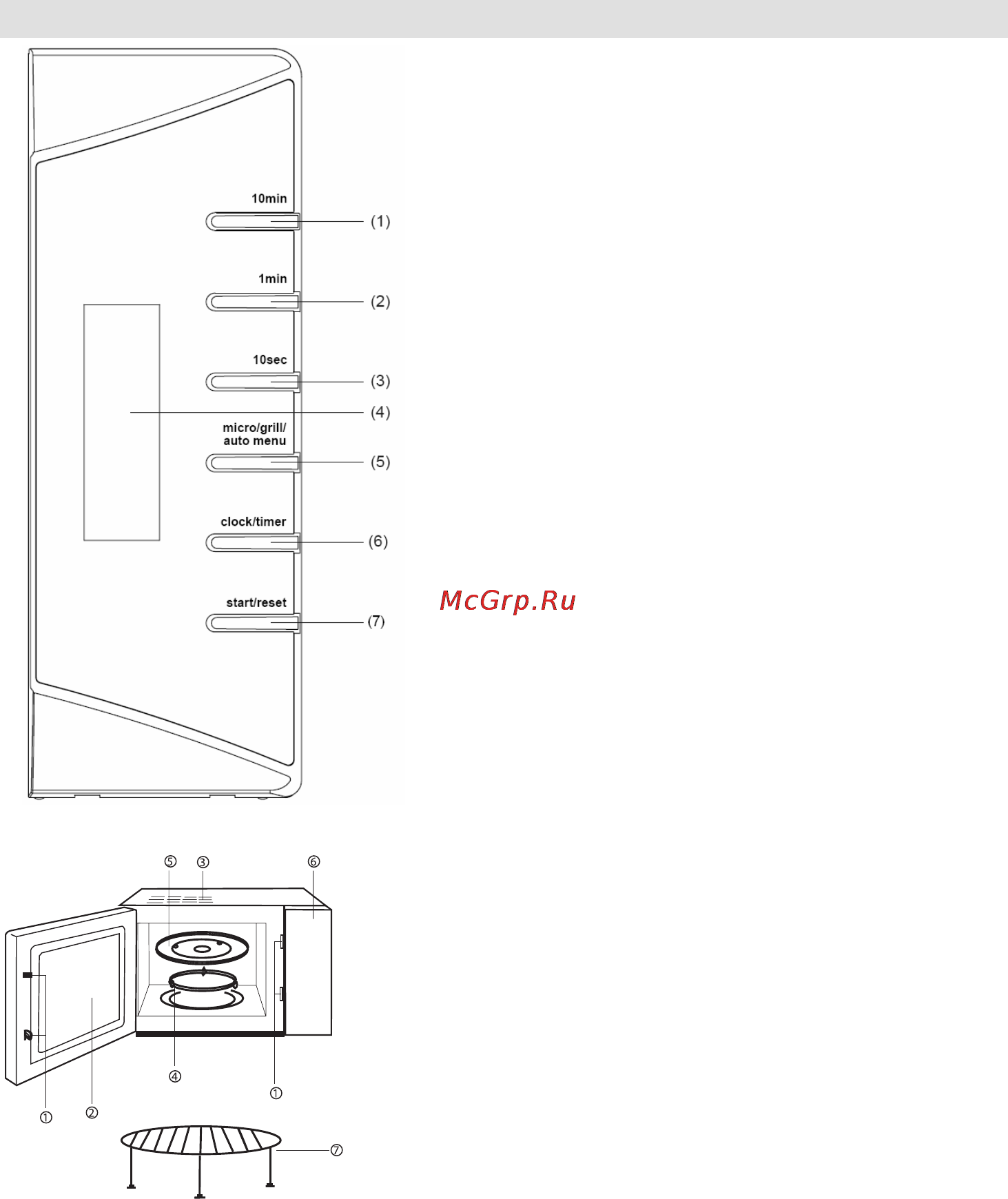 Gorenje GMO-23 DGW [57/160] A sütő ábrája