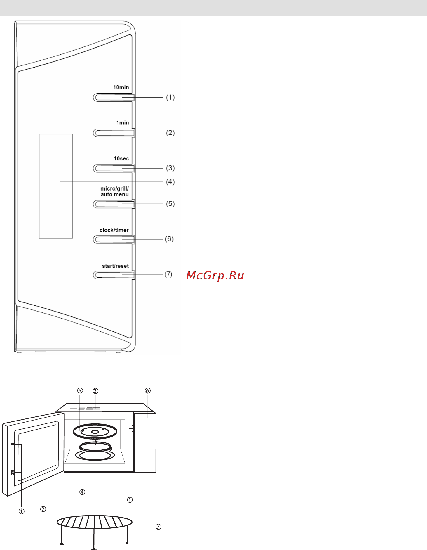Gorenje GMO-23 DGW [65/160] Opis kuchenki