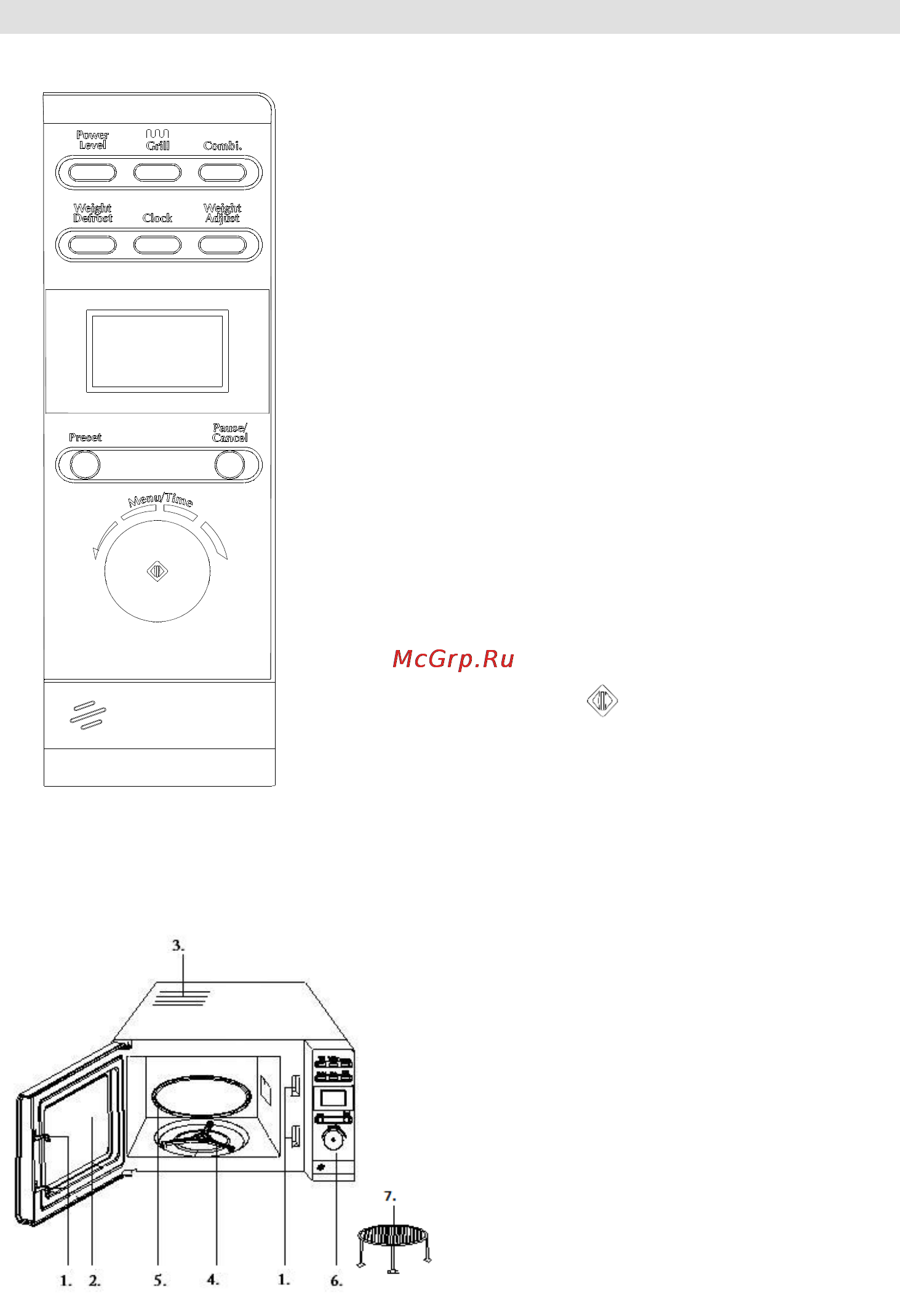 Gorenje MO-23 DGW [43/90] A sütő ábrája