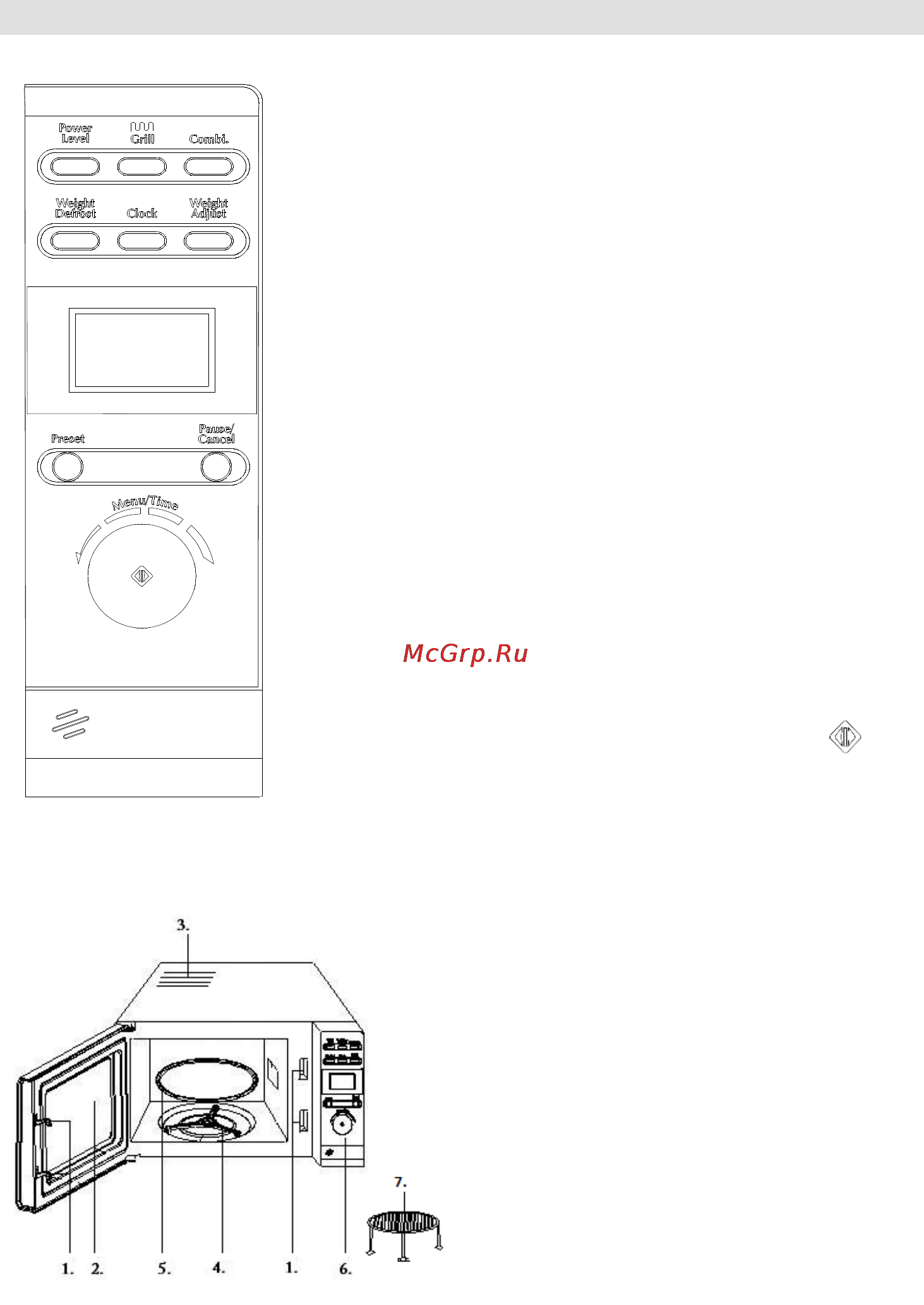 Gorenje MO-23 DGW [6/90] Diagram peĉice