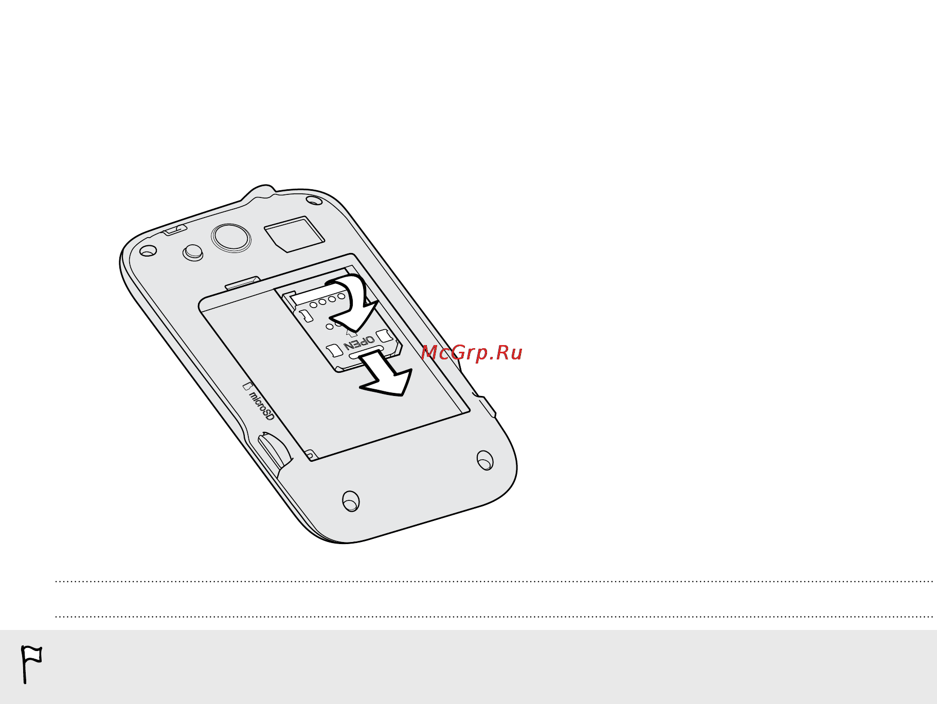 HTC Wildfire S Black [12/211] Извлечение sim карты