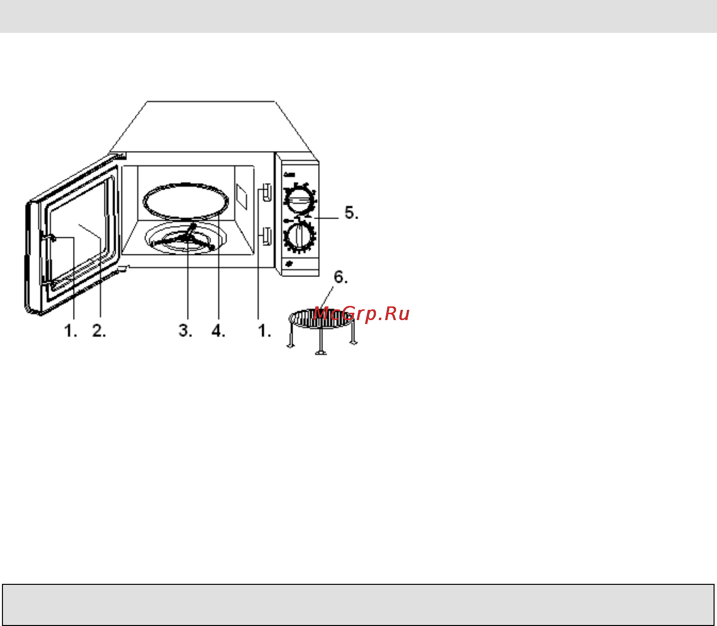 Gorenje MO-23 MGW [80/113] Opis kuchenki