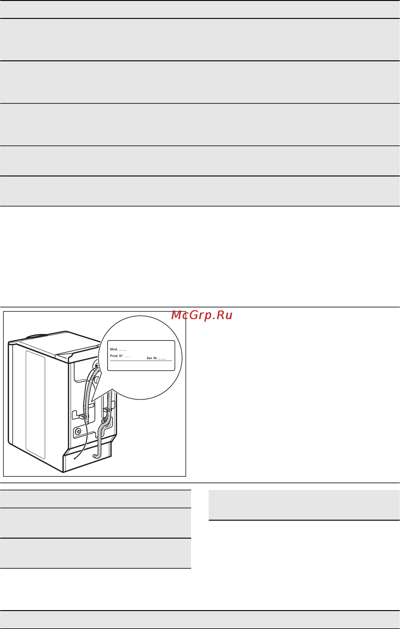 AEG L70260TL [51/60] Технические данные