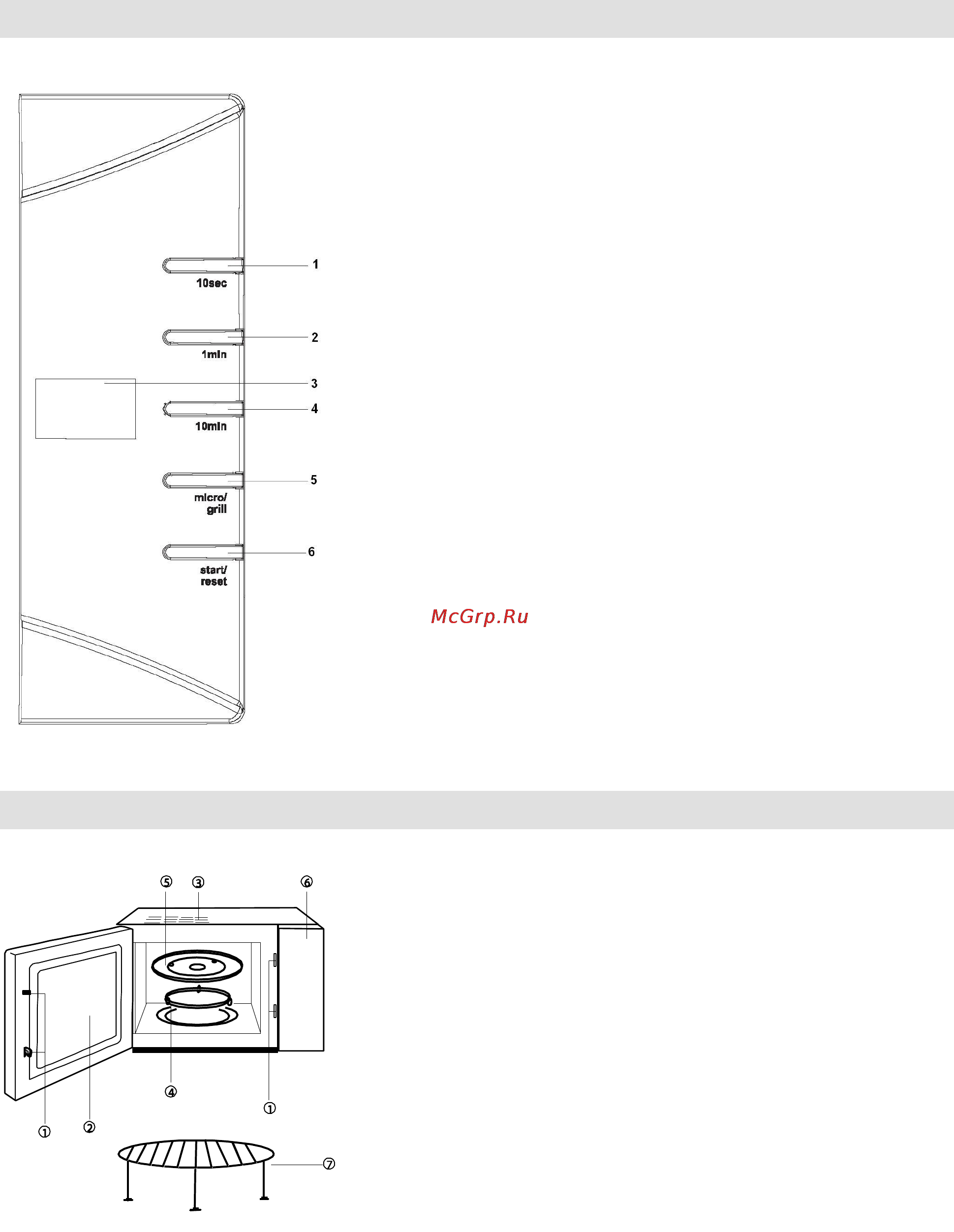 Gorenje GMO-20 DGS [116/148] Beskrivning av mikrovågsugnen