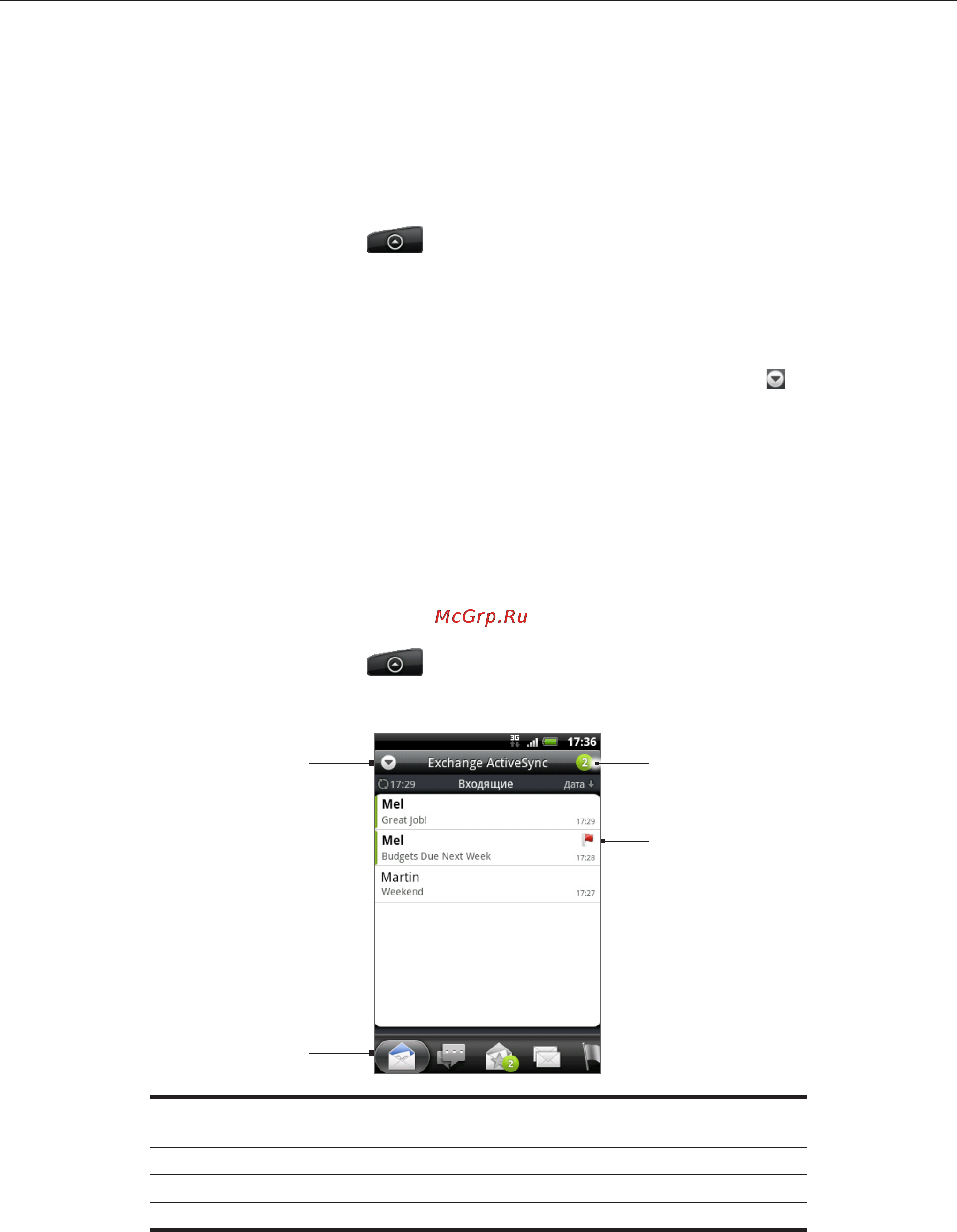 HTC A6380 Gratia Black [103/210] Почта