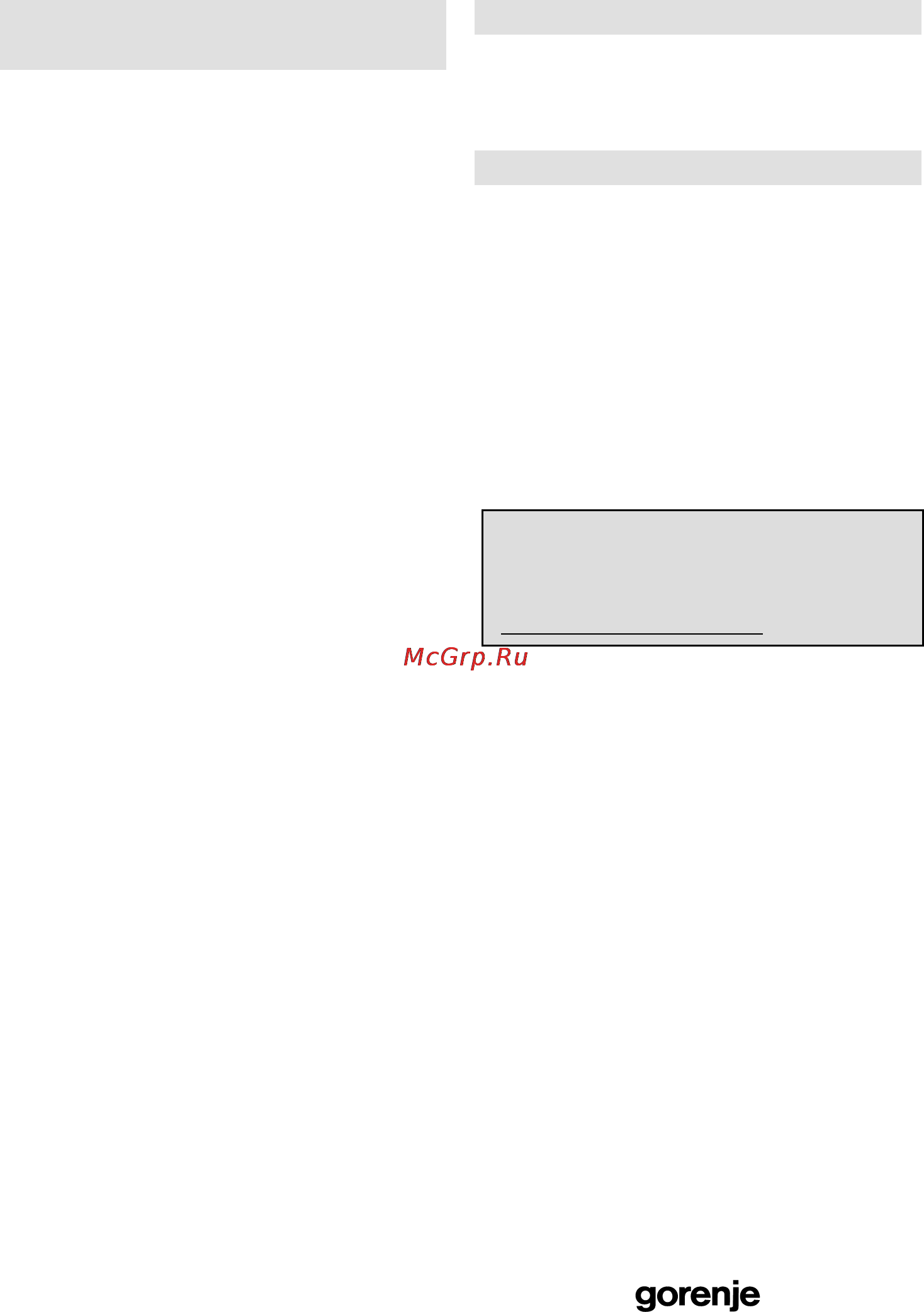 Gorenje MO-20 DCE [75/97] Ņivotní prostředí