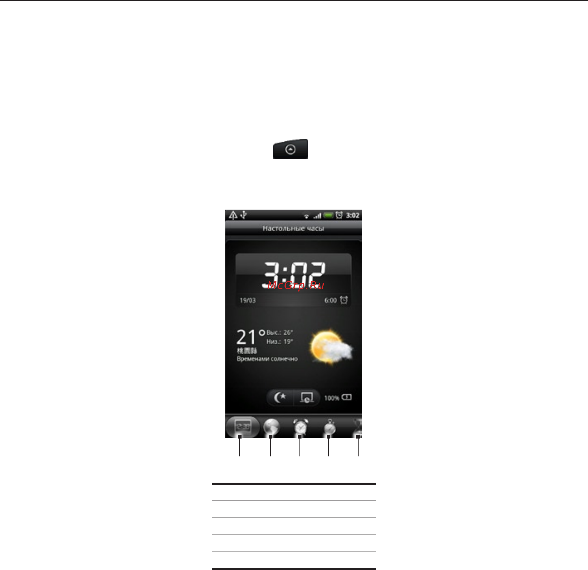 HTC A8181 Desire [120/212] Сведения о приложении часы