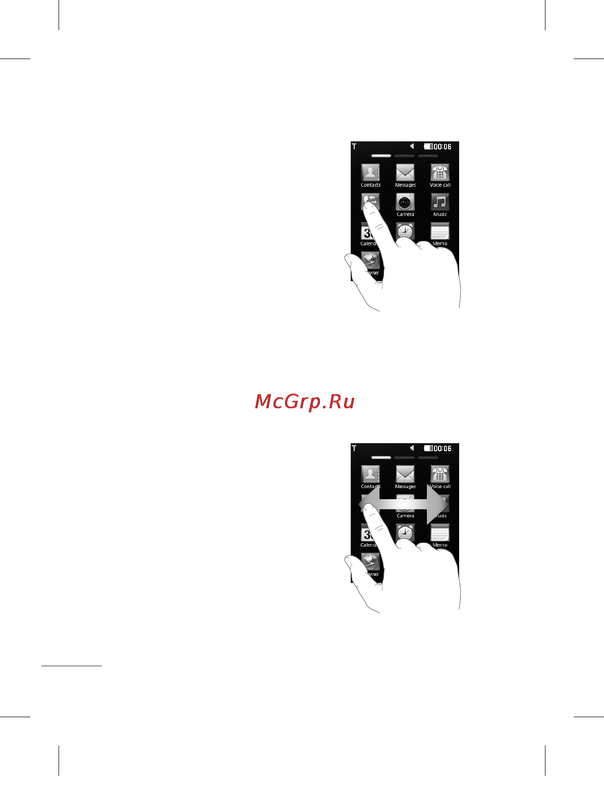 LG T315I Black [124/130] Using your touch screen